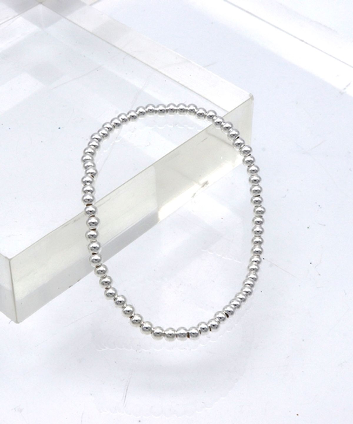 봉보(BONBEAU) 3mm silver gold ball daily simple Bracelet 925실버 은볼 팔찌 3mm