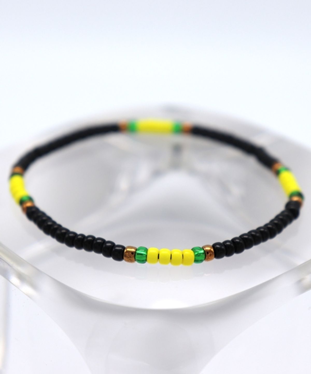 봉보(BONBEAU) Vivid color combo beads Bracelet 레이어드 시드비즈 팔찌 5color