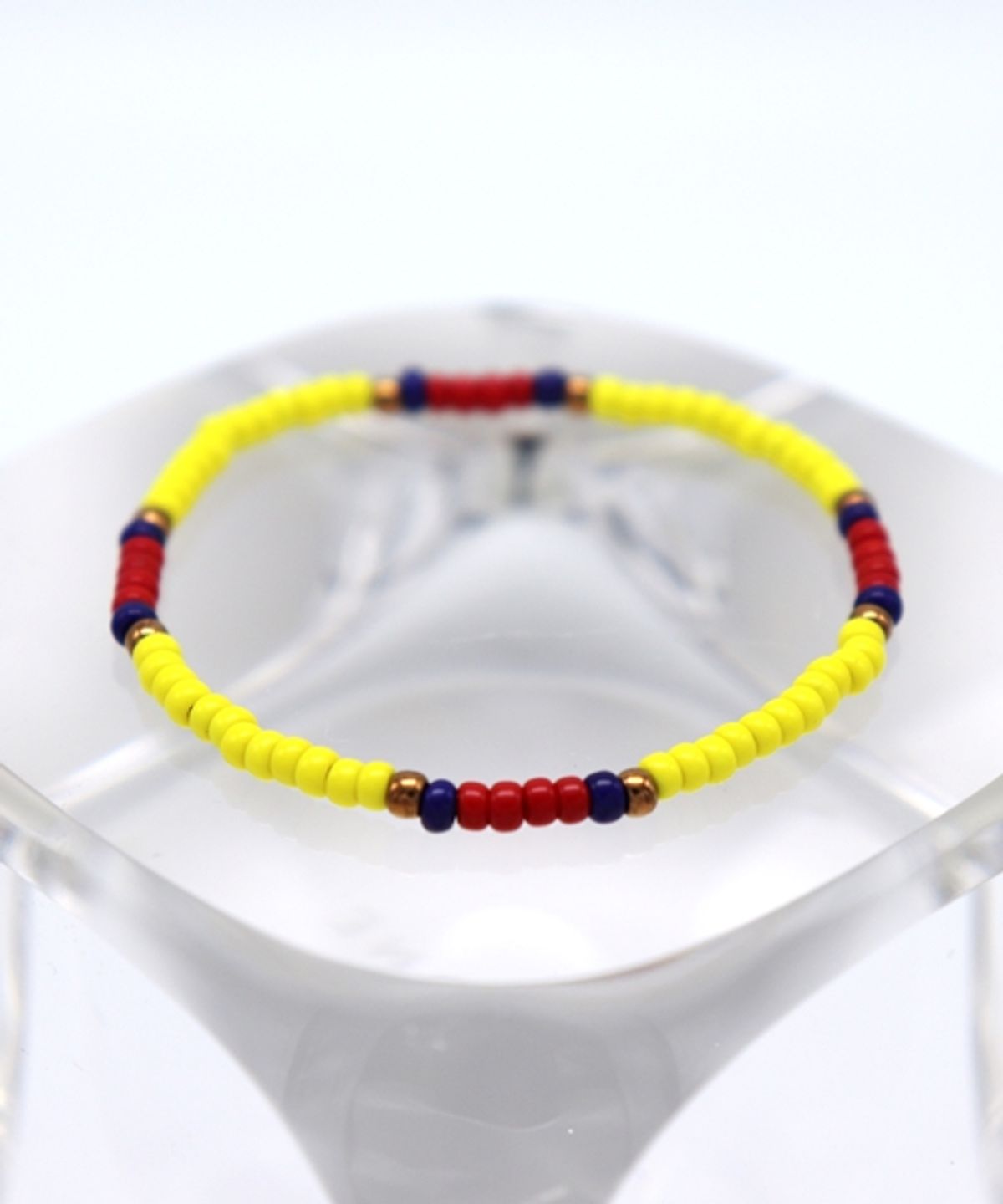 봉보(BONBEAU) Vivid color combo beads Bracelet 레이어드 시드비즈 팔찌 5color