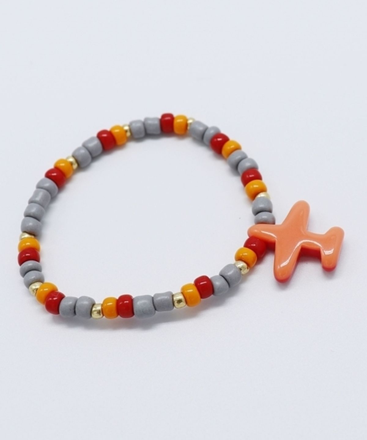 봉보(BONBEAU) Formica airplane beads Bracelet 호마이카 투톤컬러 비행기 비즈팔찌