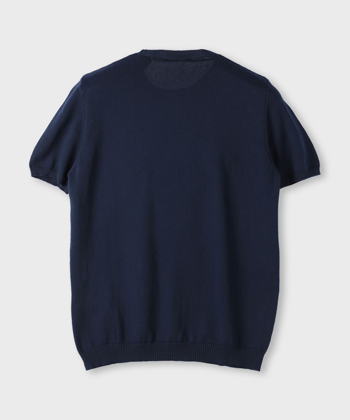 빠니깔레(PANICALE) 라운드넥 코튼 니트 티 2 COLOR