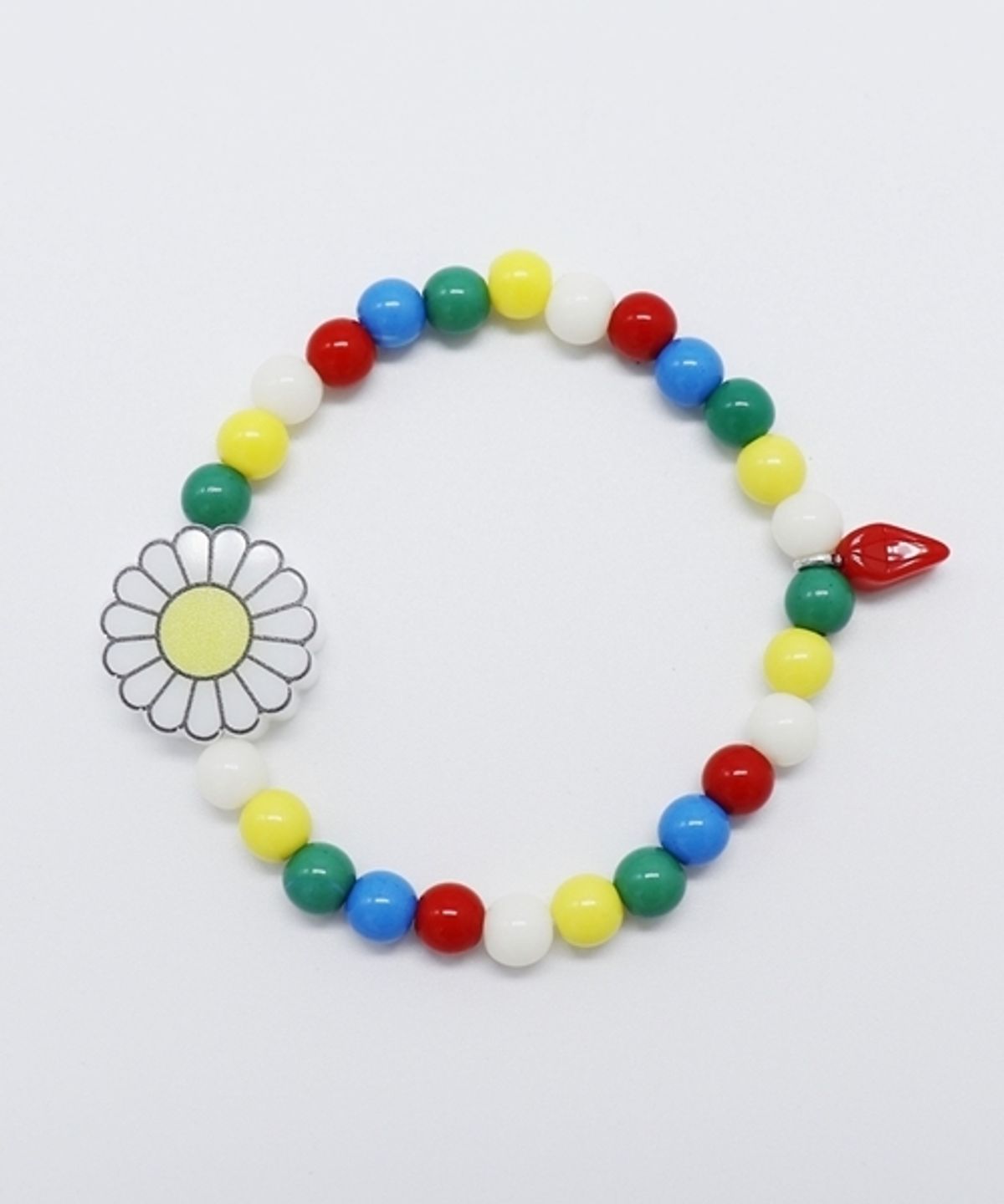 봉보(BONBEAU) Kitsch daisy beads Bracelet 키치 데이지 비즈팔찌