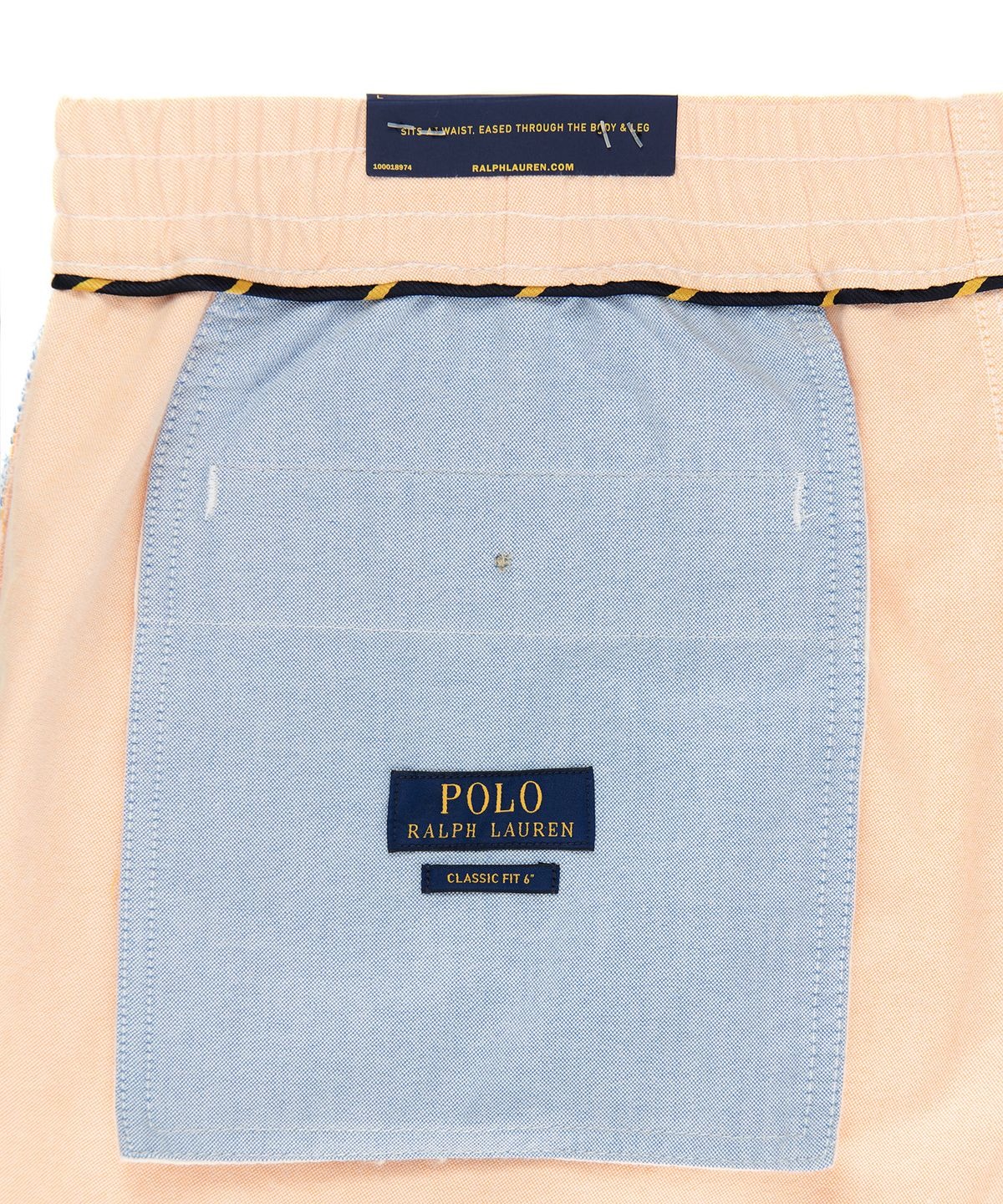 폴로 랄프 로렌(POLO RALPH LAUREN) 클래식 핏 폴로 프렙스터 - 오렌지