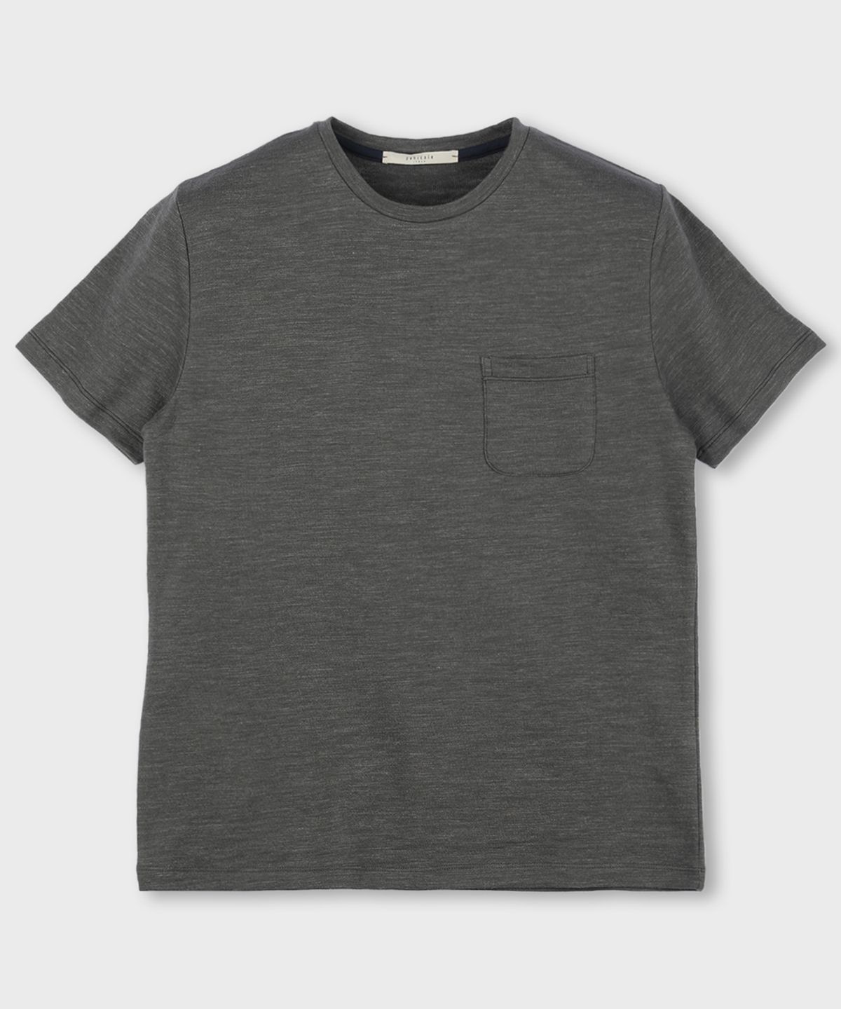 빠니깔레(PANICALE) 스티치 포켓 라운드 코튼 티셔츠 9 COLOR