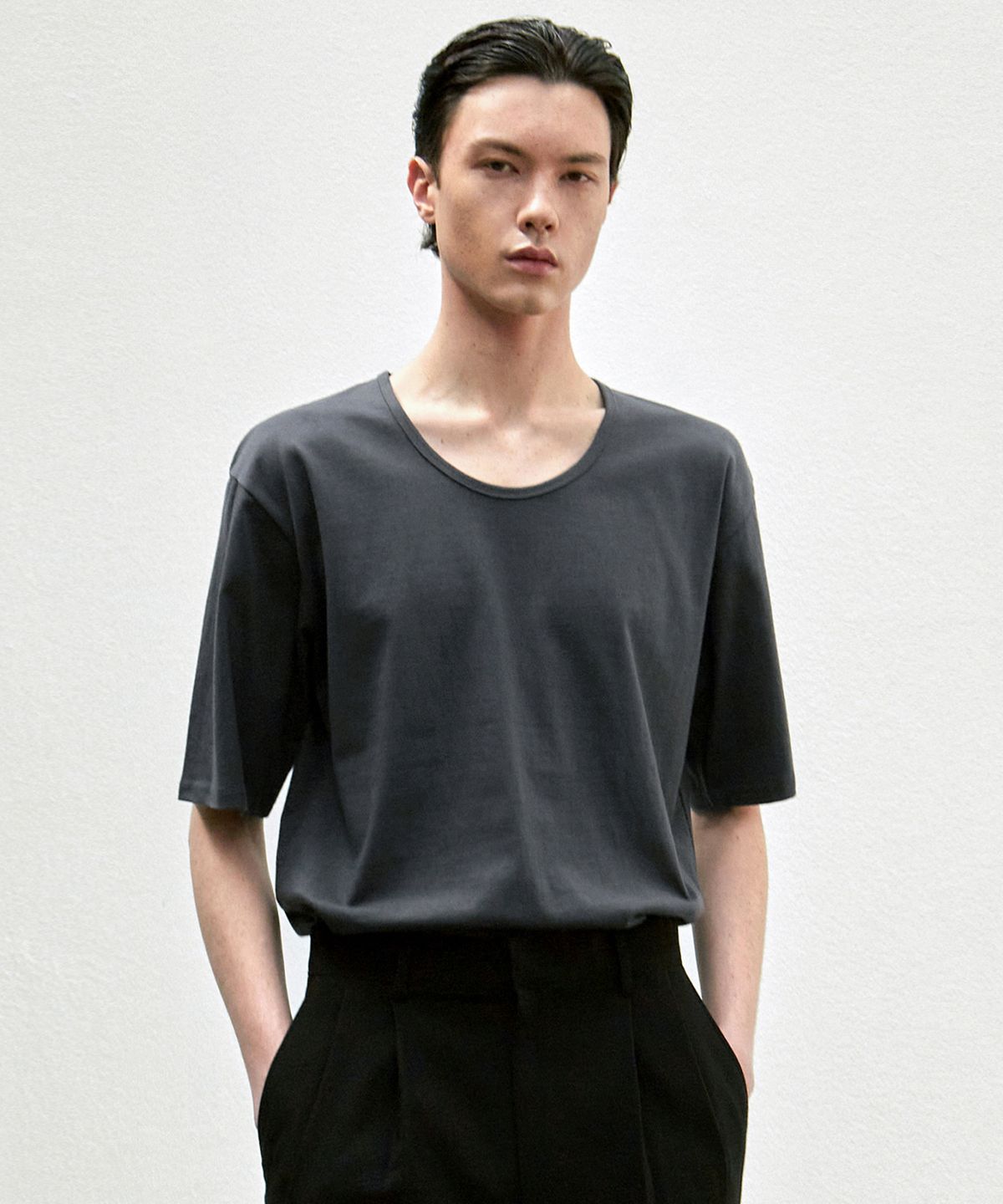 닉앤니콜(NICK&NICOLE) COTTON PREMIUM T-SHIRT_3 COLOR