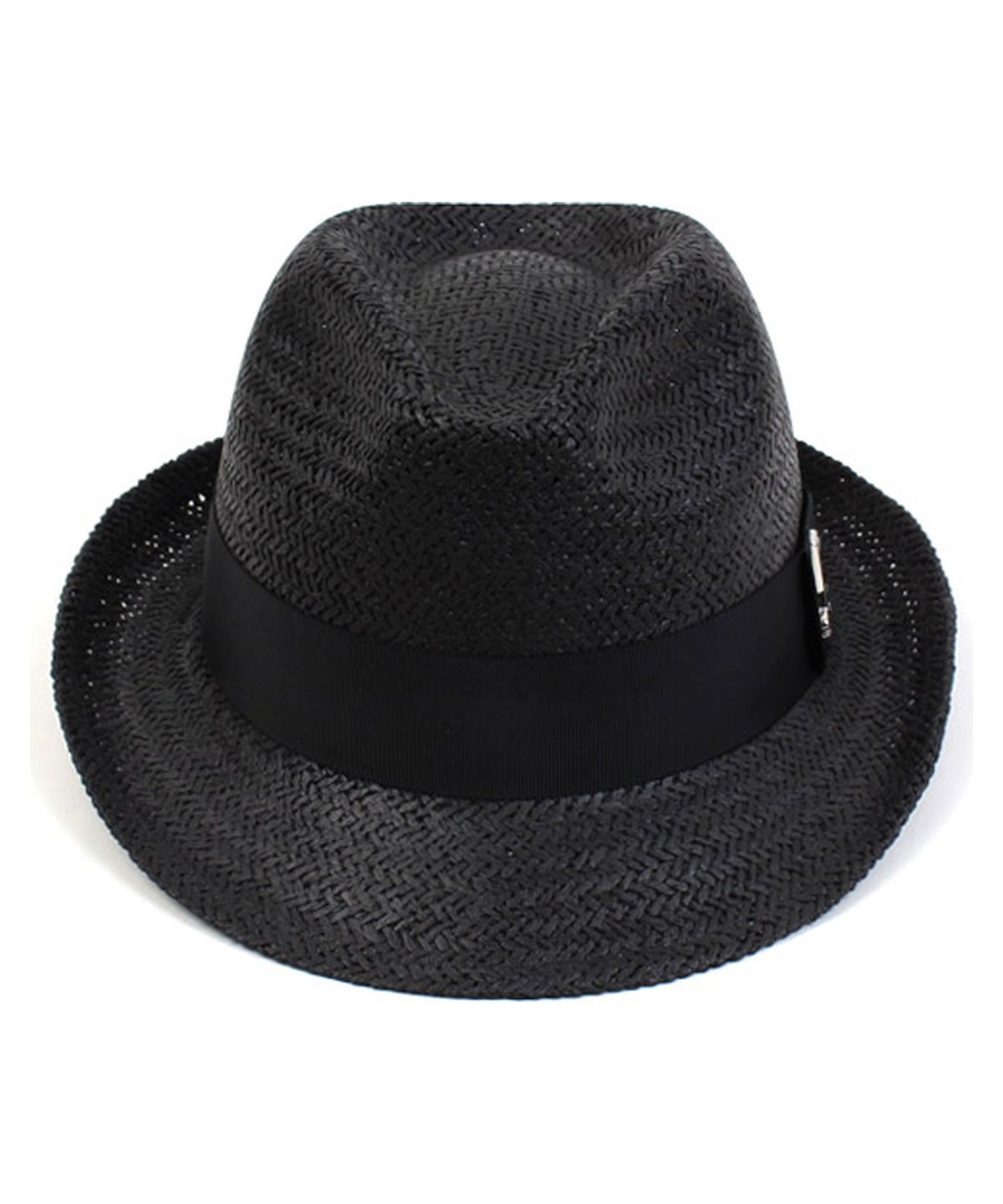 유니버셜 케미스트리(UNIVERSAL CHEMISTRY) BU Summer Black Short Fedora 여름페도라
