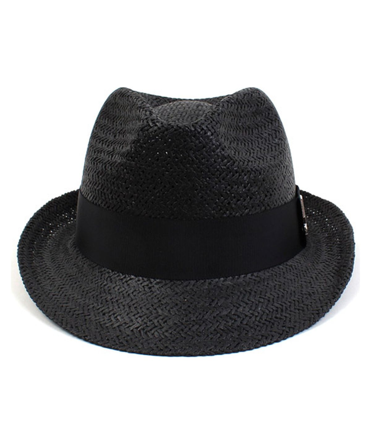 유니버셜 케미스트리(UNIVERSAL CHEMISTRY) BU Summer Black Short Fedora 여름페도라