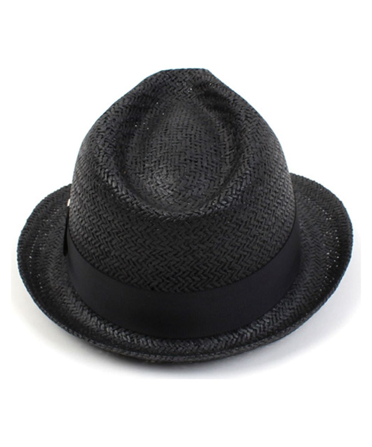 유니버셜 케미스트리(UNIVERSAL CHEMISTRY) BU Summer Black Short Fedora 여름페도라