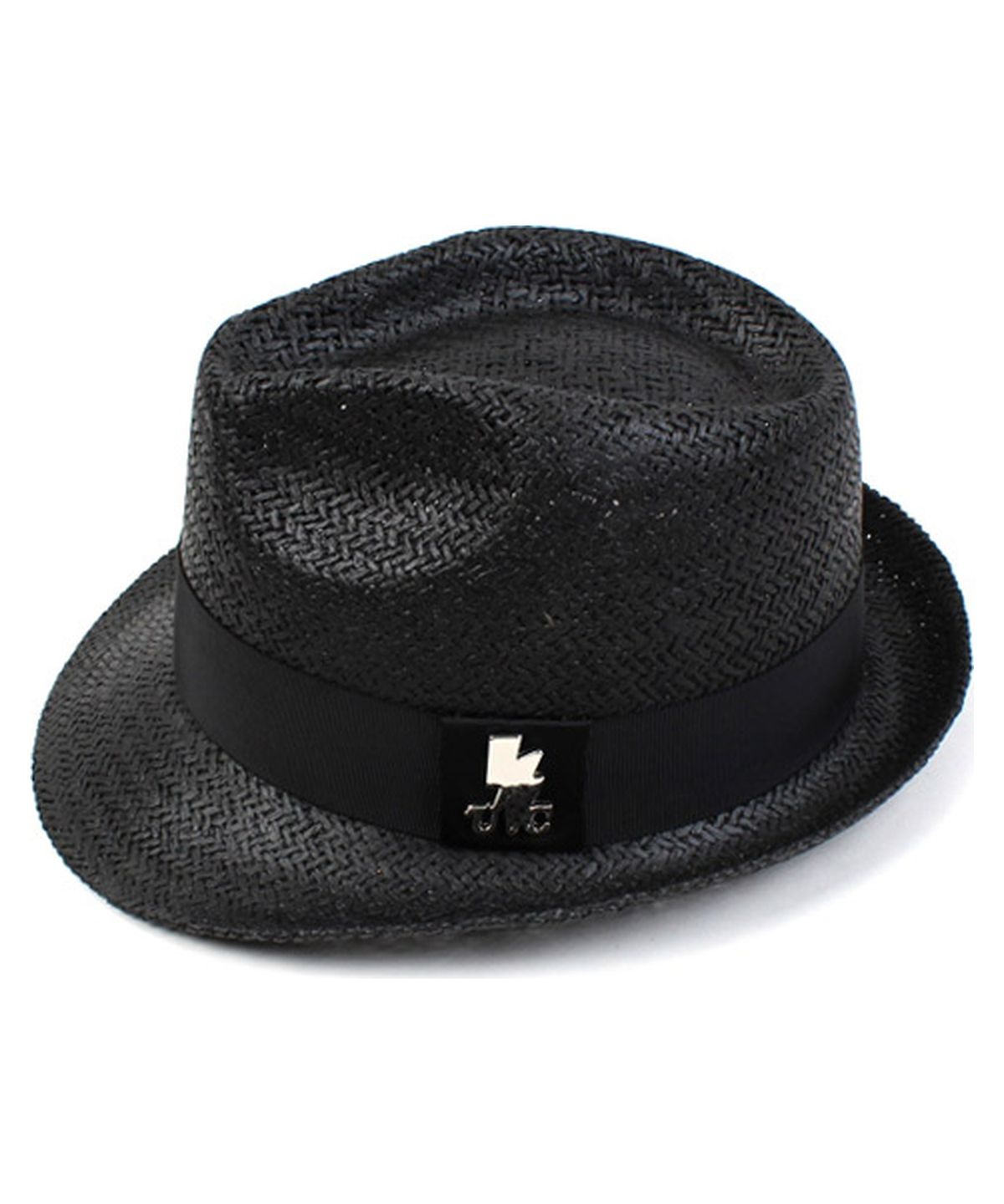 유니버셜 케미스트리(UNIVERSAL CHEMISTRY) BU Summer Black Short Fedora 여름페도라
