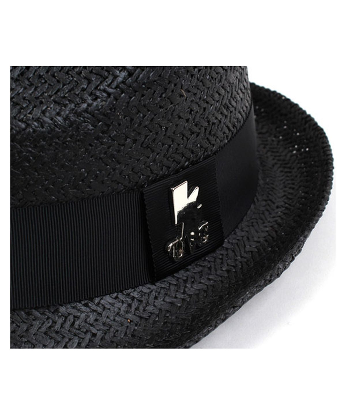 유니버셜 케미스트리(UNIVERSAL CHEMISTRY) BU Summer Black Short Fedora 여름페도라