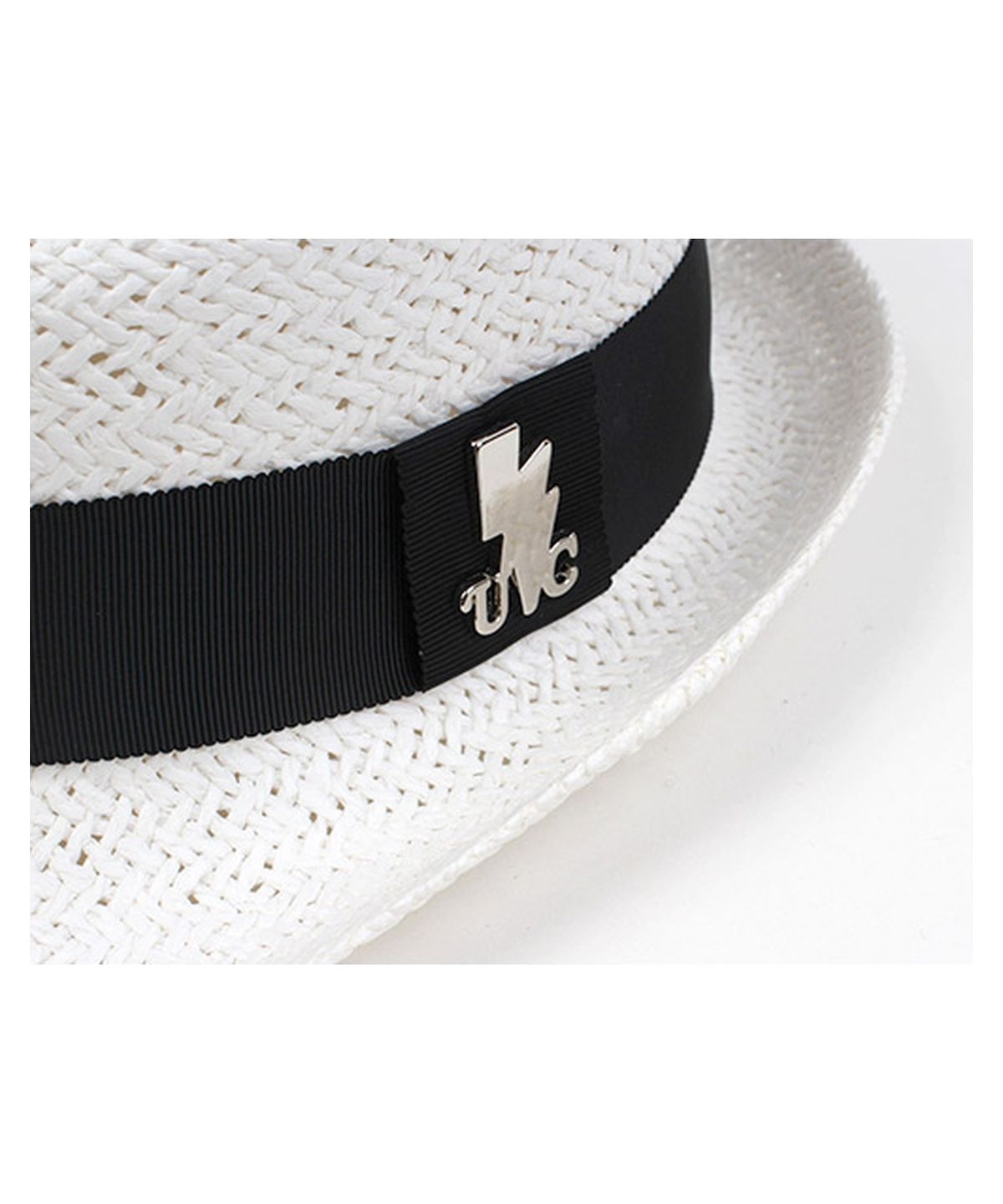 유니버셜 케미스트리(UNIVERSAL CHEMISTRY) BU Summer White Short Fedora 여름페도라