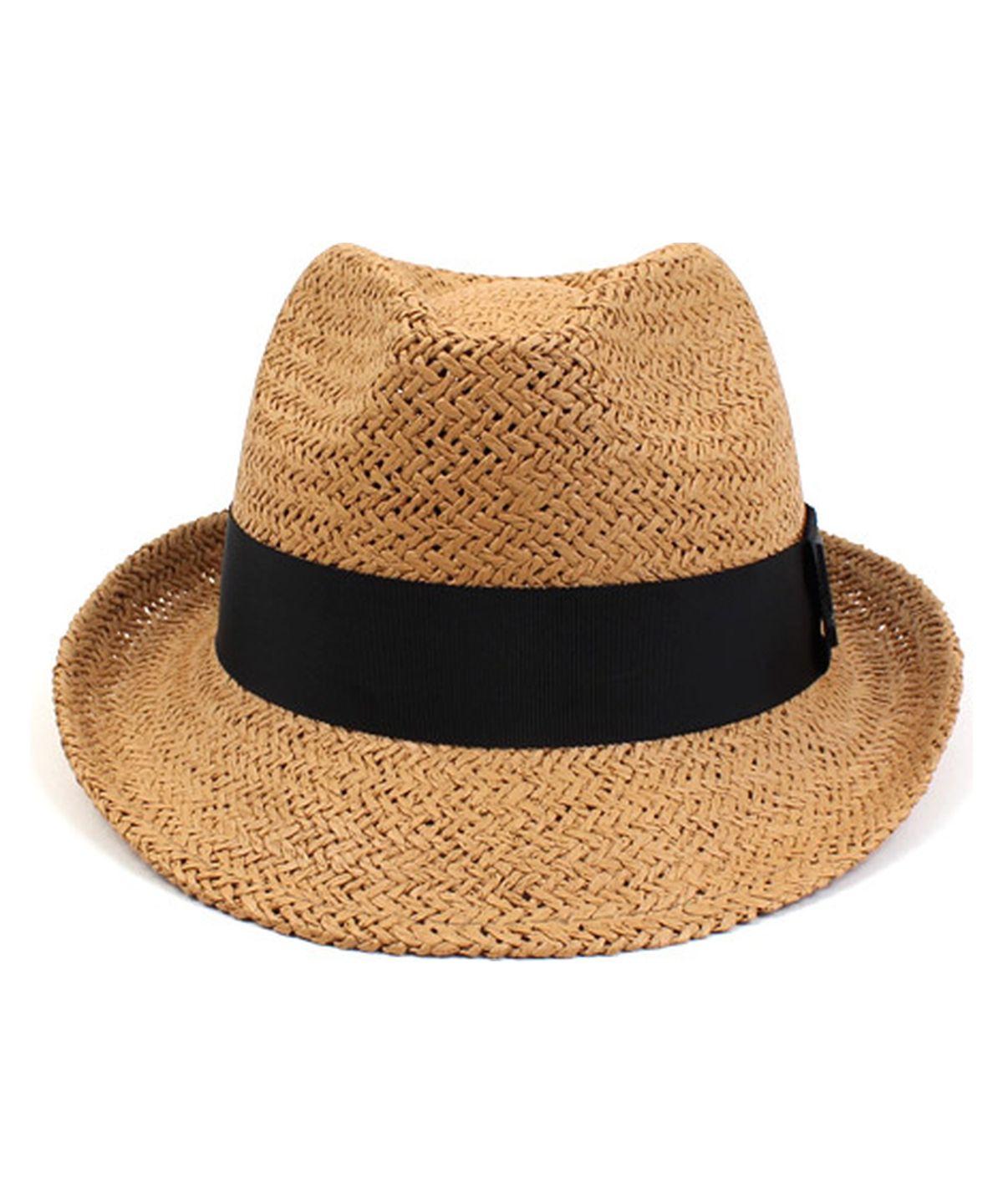 유니버셜 케미스트리(UNIVERSAL CHEMISTRY) BU Summer Brown Short Fedora 여름페도라