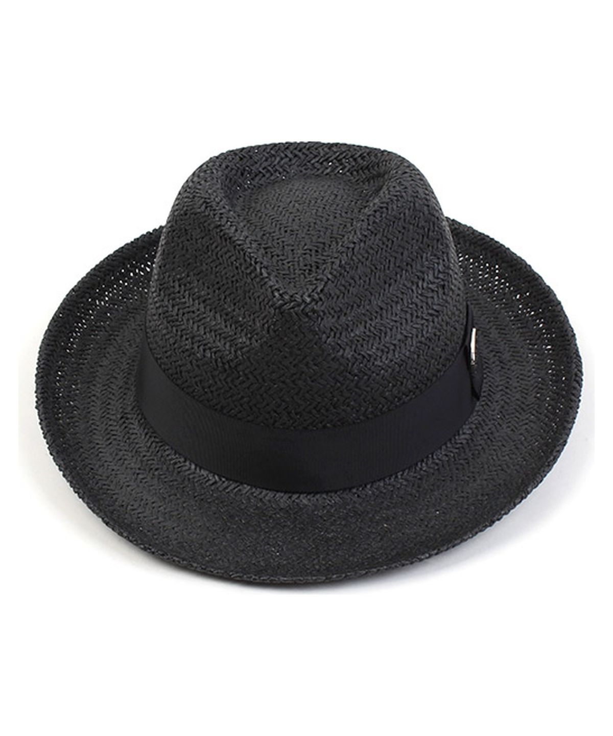 유니버셜 케미스트리(UNIVERSAL CHEMISTRY) BU Summer Black Long Fedora 여름페도라