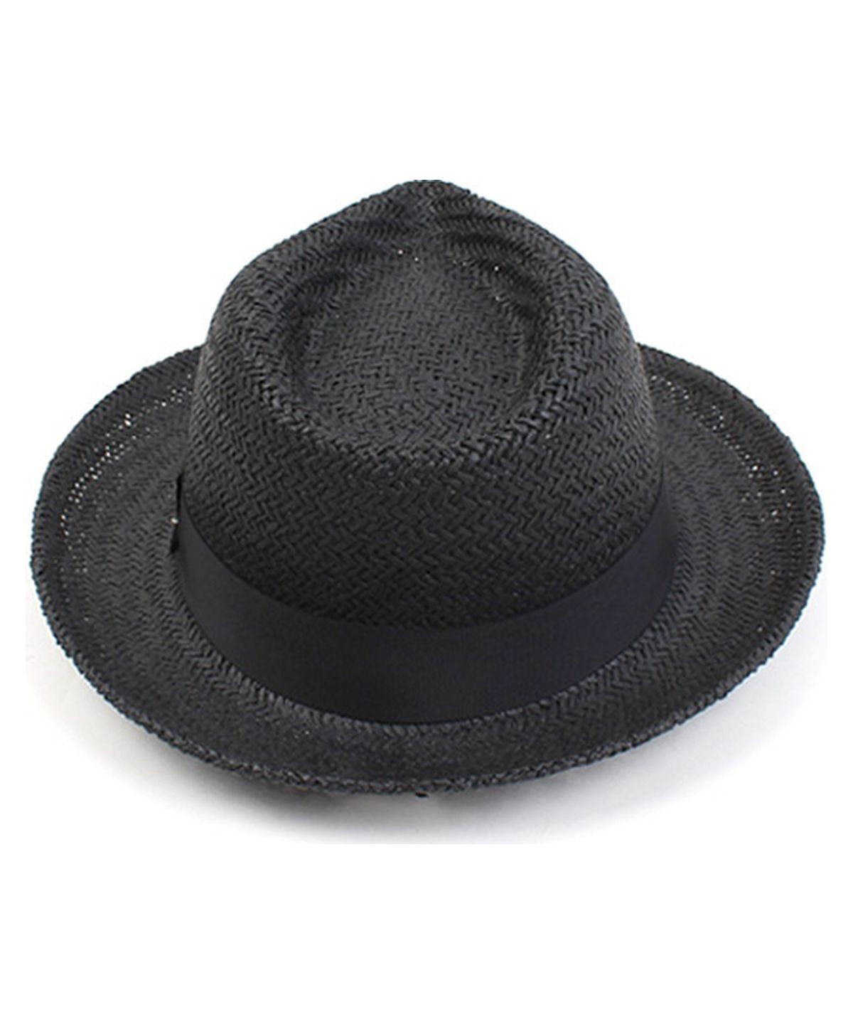 유니버셜 케미스트리(UNIVERSAL CHEMISTRY) BU Summer Black Long Fedora 여름페도라