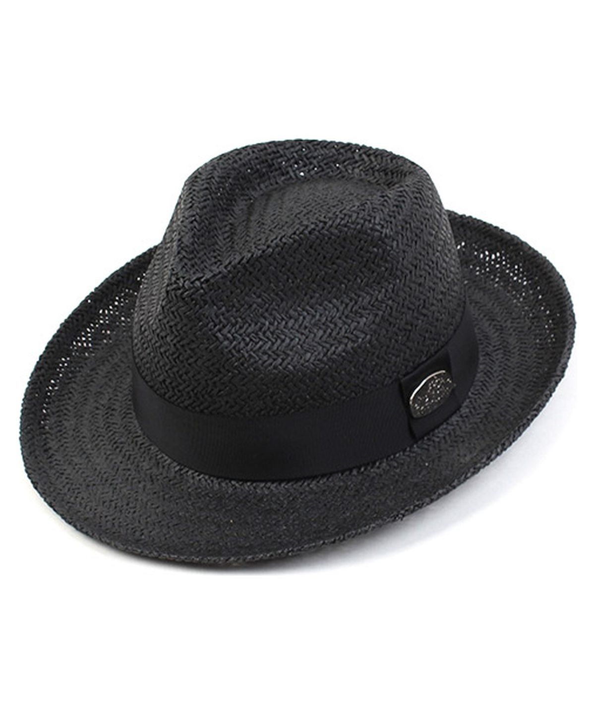 유니버셜 케미스트리(UNIVERSAL CHEMISTRY) BU Summer Black Long Fedora 여름페도라
