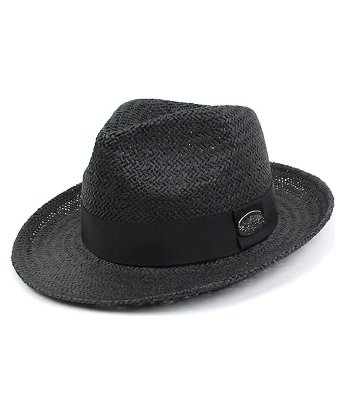 유니버셜 케미스트리(UNIVERSAL CHEMISTRY) BU Summer Black Long Fedora 여름페도라