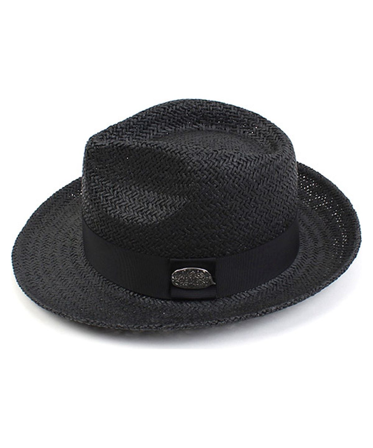 유니버셜 케미스트리(UNIVERSAL CHEMISTRY) BU Summer Black Long Fedora 여름페도라