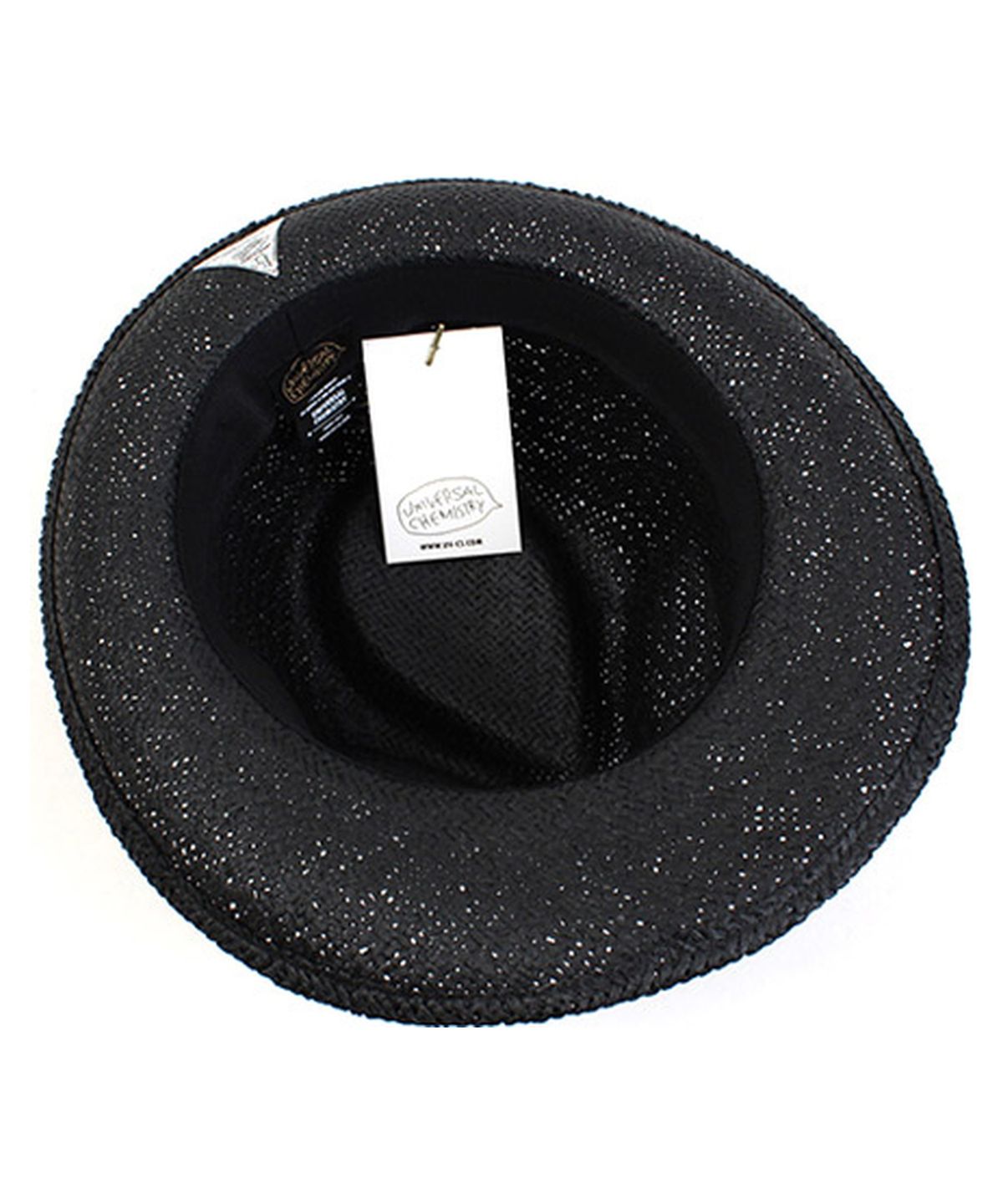 유니버셜 케미스트리(UNIVERSAL CHEMISTRY) BU Summer Black Long Fedora 여름페도라