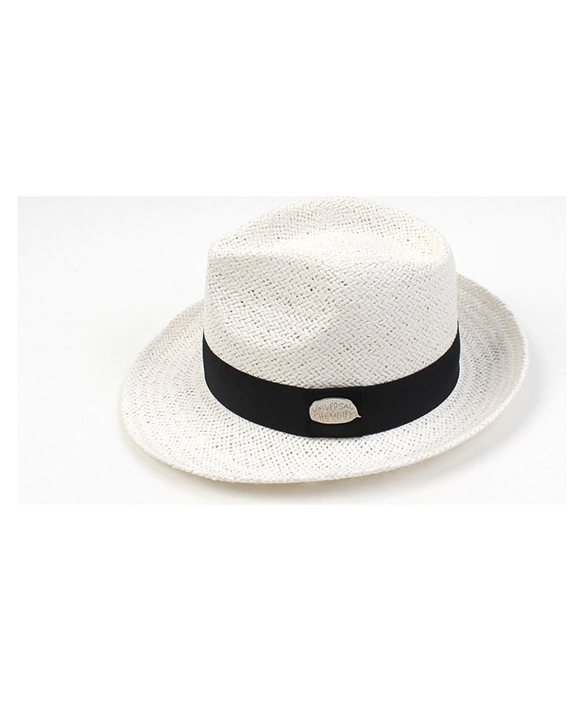 유니버셜 케미스트리(UNIVERSAL CHEMISTRY) BU Summer White Long Fedora 여름페도라