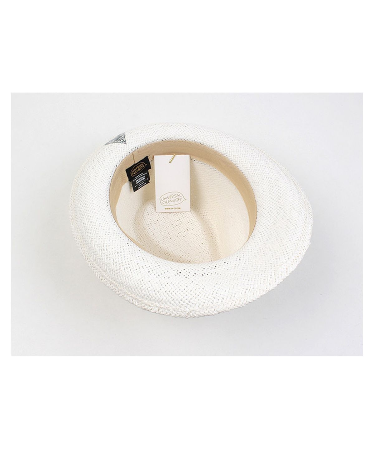 유니버셜 케미스트리(UNIVERSAL CHEMISTRY) BU Summer White Long Fedora 여름페도라
