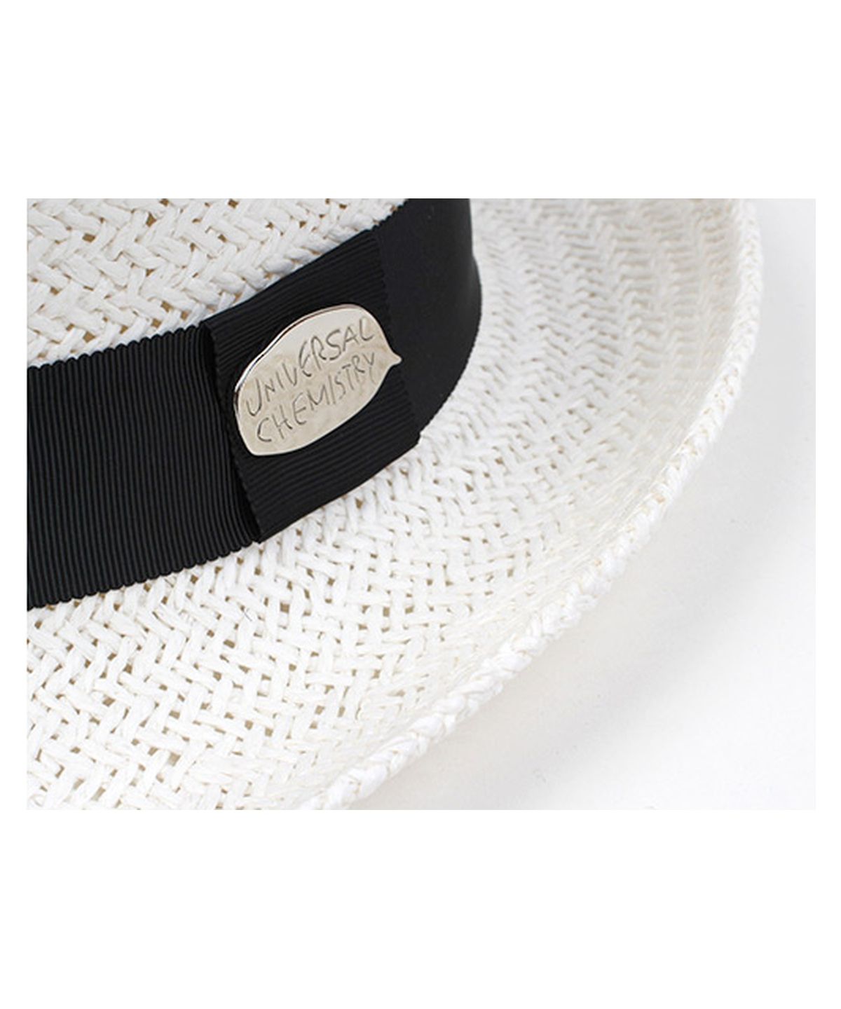 유니버셜 케미스트리(UNIVERSAL CHEMISTRY) BU Summer White Long Fedora 여름페도라