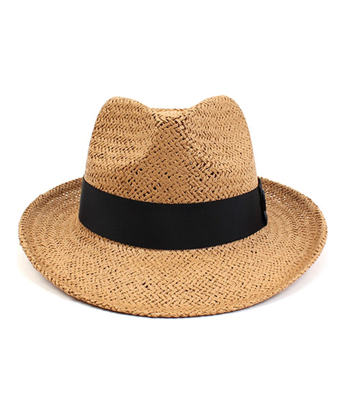 유니버셜 케미스트리(UNIVERSAL CHEMISTRY) BU Summer Brown Long Fedora 여름페도라