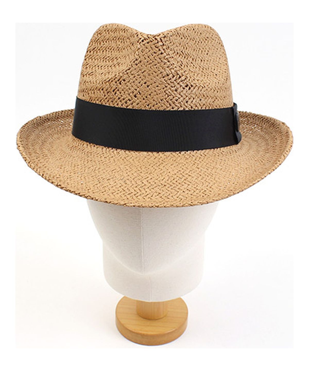 유니버셜 케미스트리(UNIVERSAL CHEMISTRY) BU Summer Brown Long Fedora 여름페도라