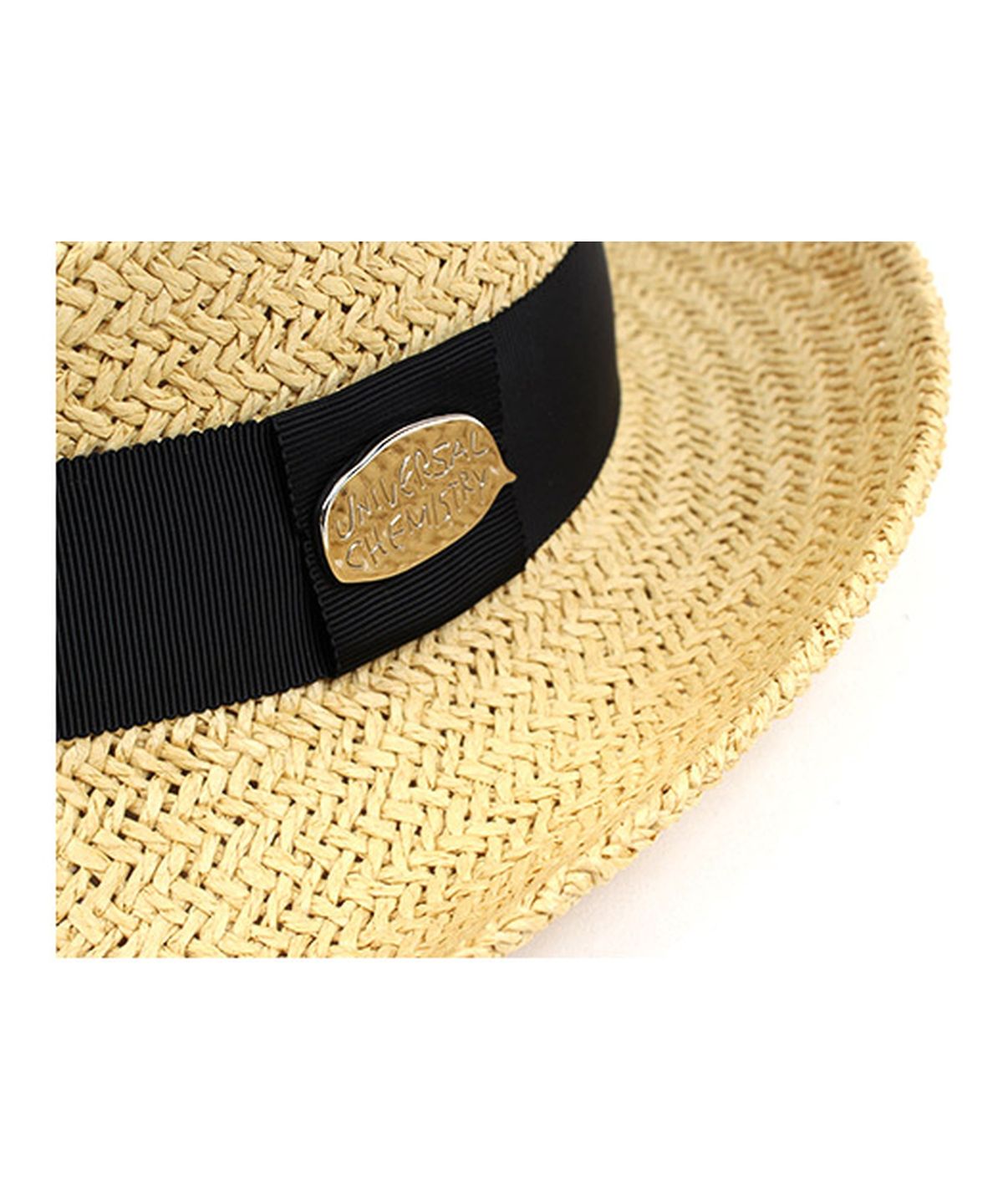 유니버셜 케미스트리(UNIVERSAL CHEMISTRY) BU Summer Beige Long Fedora 여름페도라