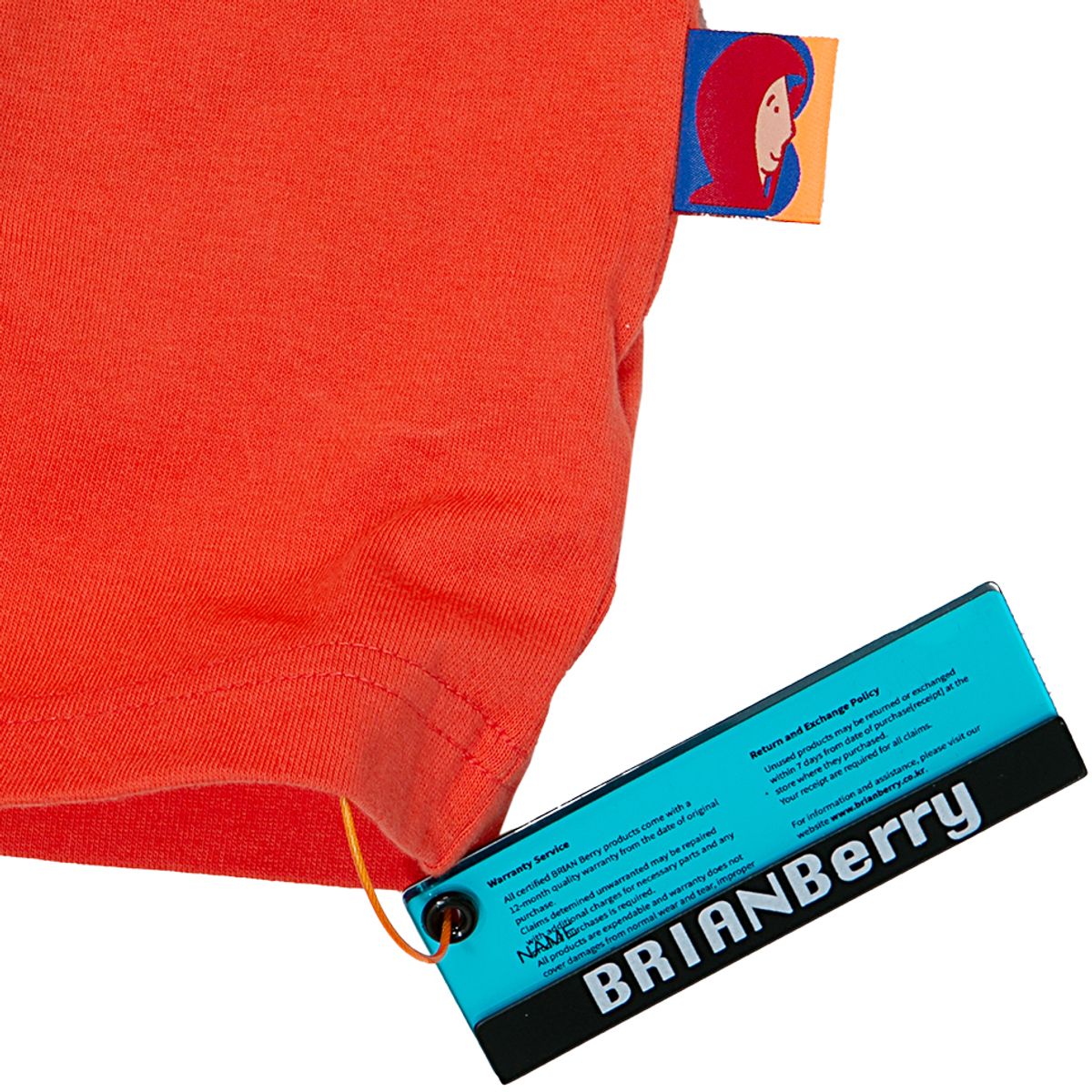 브라이언베리(BRIAN BERRY) SIGNATURE TEE_B/ORANGE