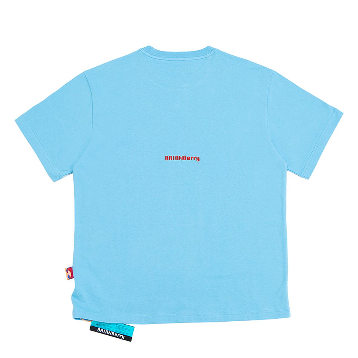 브라이언베리(BRIAN BERRY) TWINS WAPPEN TEE_S/BLUE
