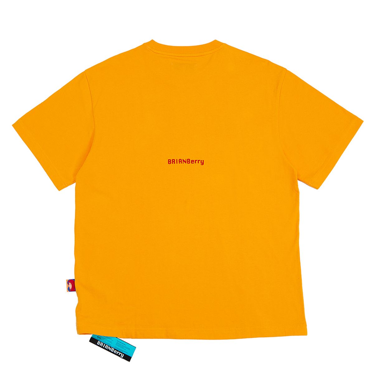 브라이언베리(BRIAN BERRY) TWINS WAPPEN TEE_L/ORANGE