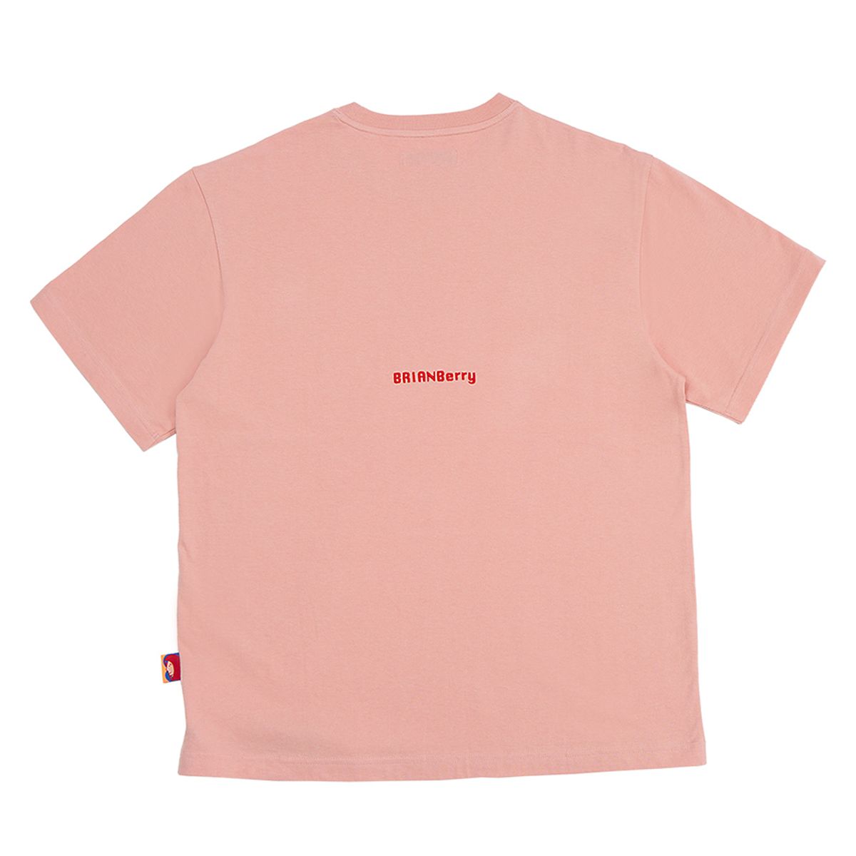 브라이언베리(BRIAN BERRY) TWINS WAPPEN TEE_PEACH