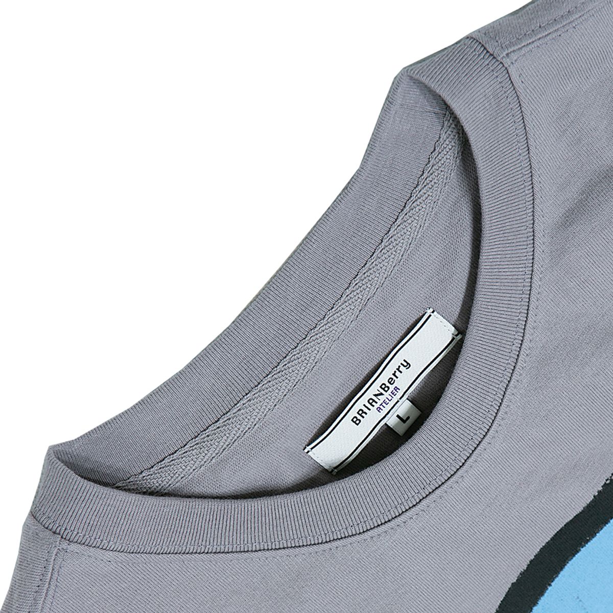 브라이언베리(BRIAN BERRY) VIDAL GRAPHIC TEE_L/GREY
