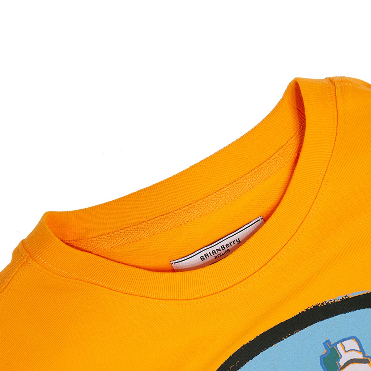 브라이언베리(BRIAN BERRY) VIDAL GRAPHIC TEE_L/ORANGE