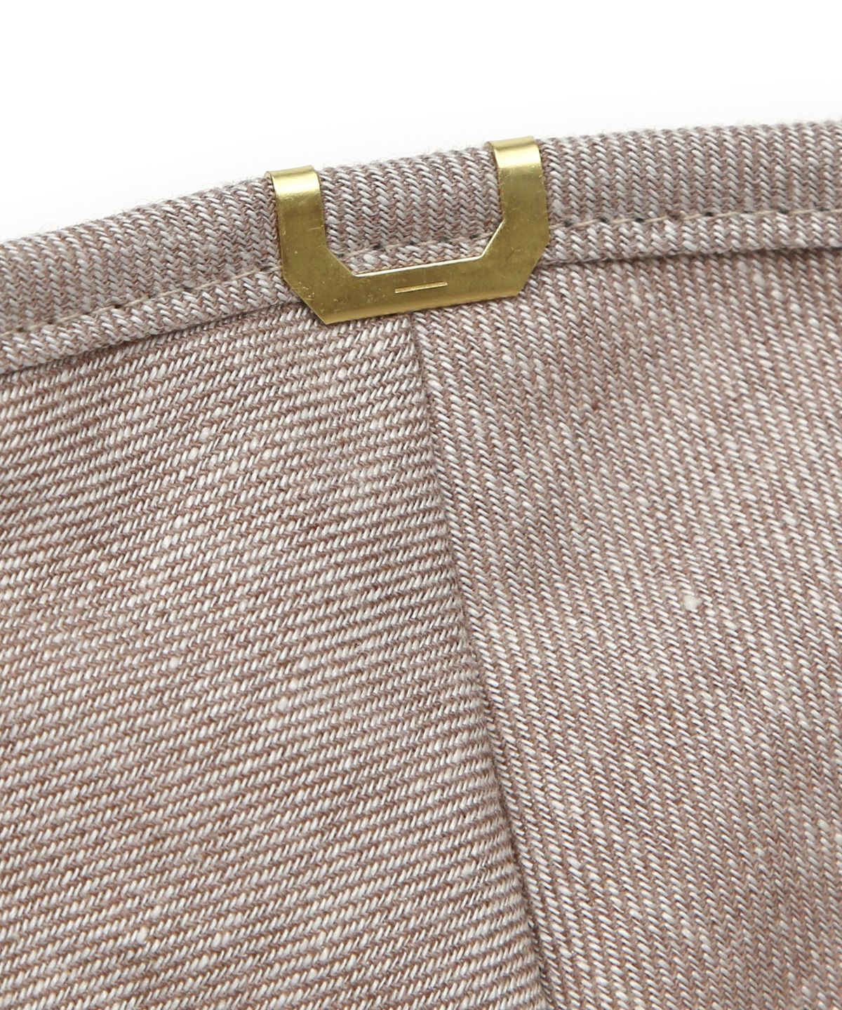 언더컨트롤 스튜디오(UNDERCONTROL STUDIO) 여름 탈부착 스트랩 와이드 여성 모자 사계절 버킷햇 STRAP BUCKET / LINEN TW / L BROWN