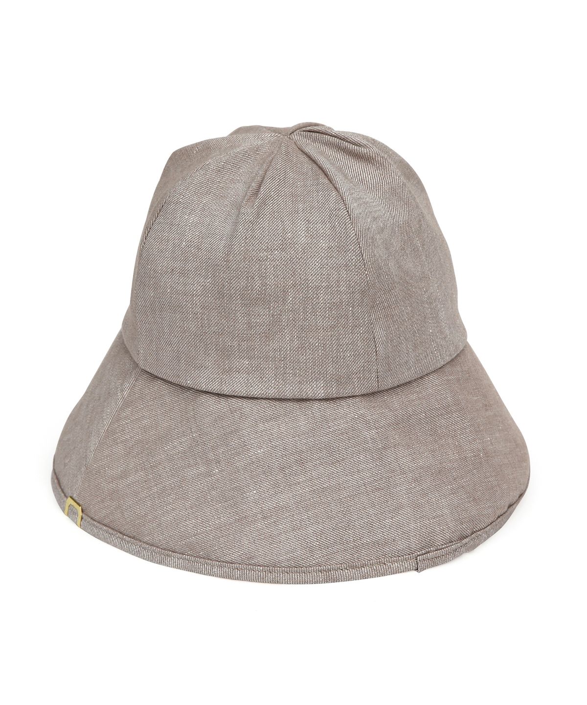 언더컨트롤 스튜디오(UNDERCONTROL STUDIO) 여름 탈부착 스트랩 와이드 여성 모자 사계절 버킷햇 STRAP BUCKET / LINEN TW / L BROWN
