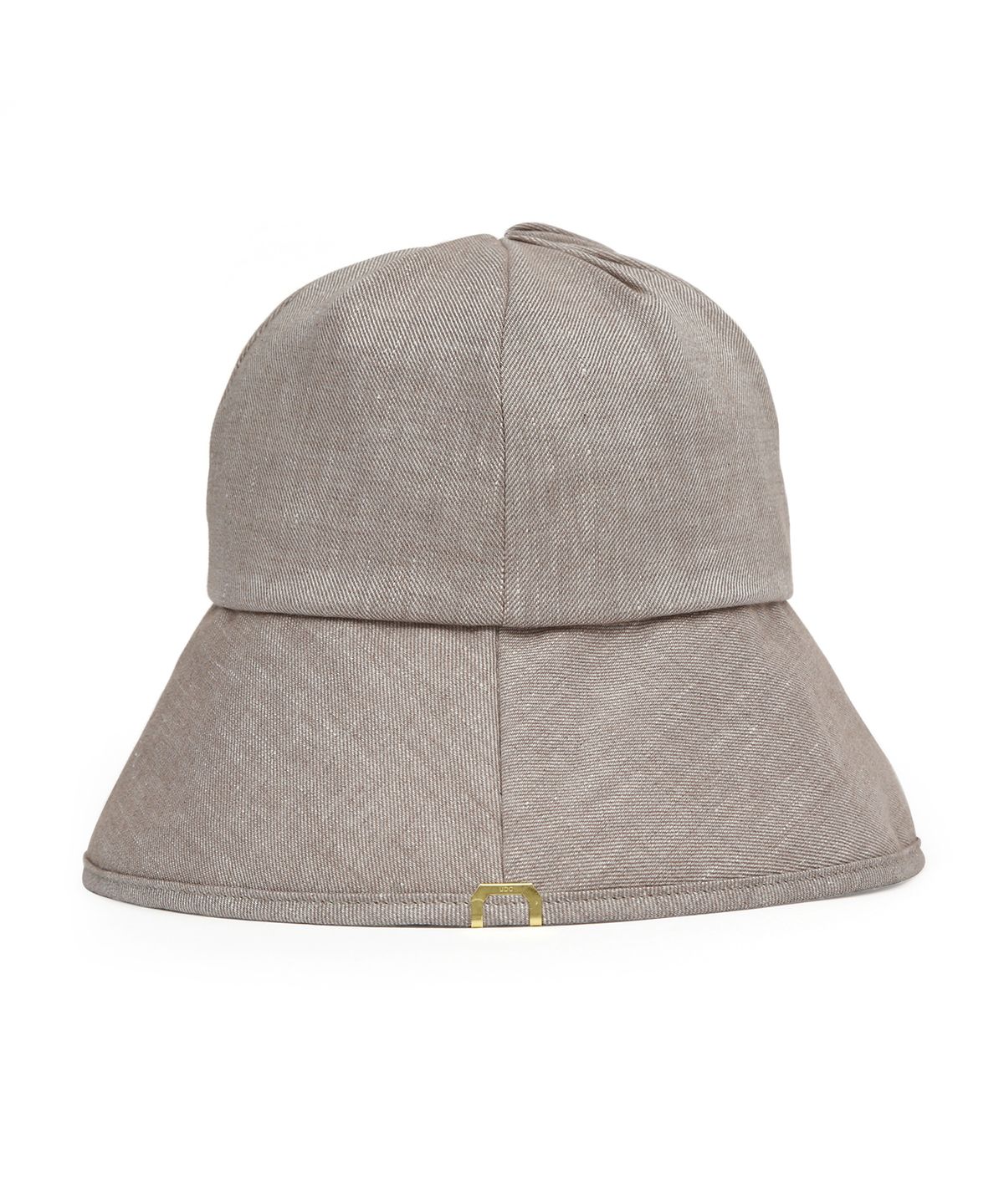 언더컨트롤 스튜디오(UNDERCONTROL STUDIO) 여름 탈부착 스트랩 와이드 여성 모자 사계절 버킷햇 STRAP BUCKET / LINEN TW / L BROWN