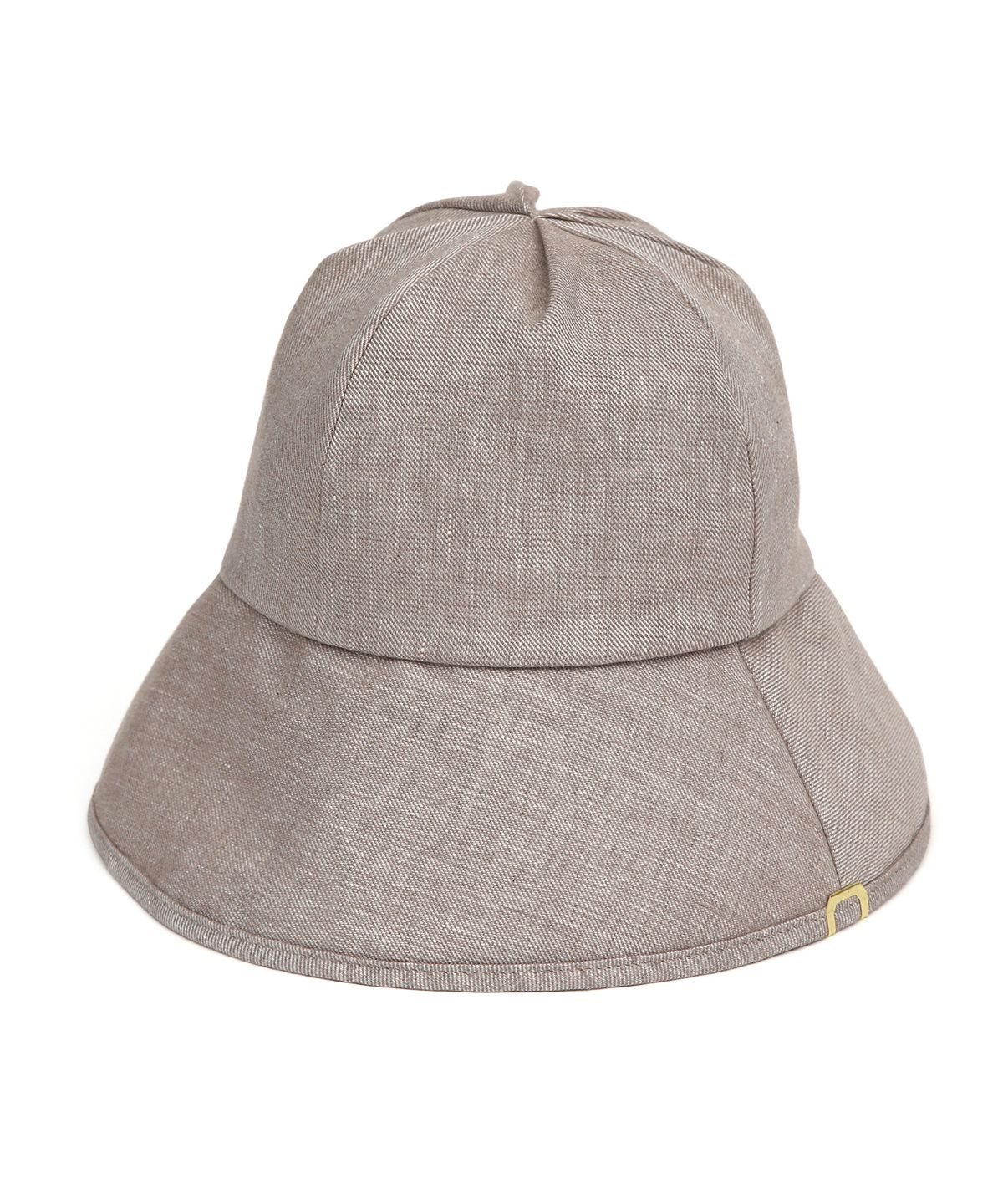 언더컨트롤 스튜디오(UNDERCONTROL STUDIO) 여름 탈부착 스트랩 와이드 여성 모자 사계절 버킷햇 STRAP BUCKET / LINEN TW / L BROWN
