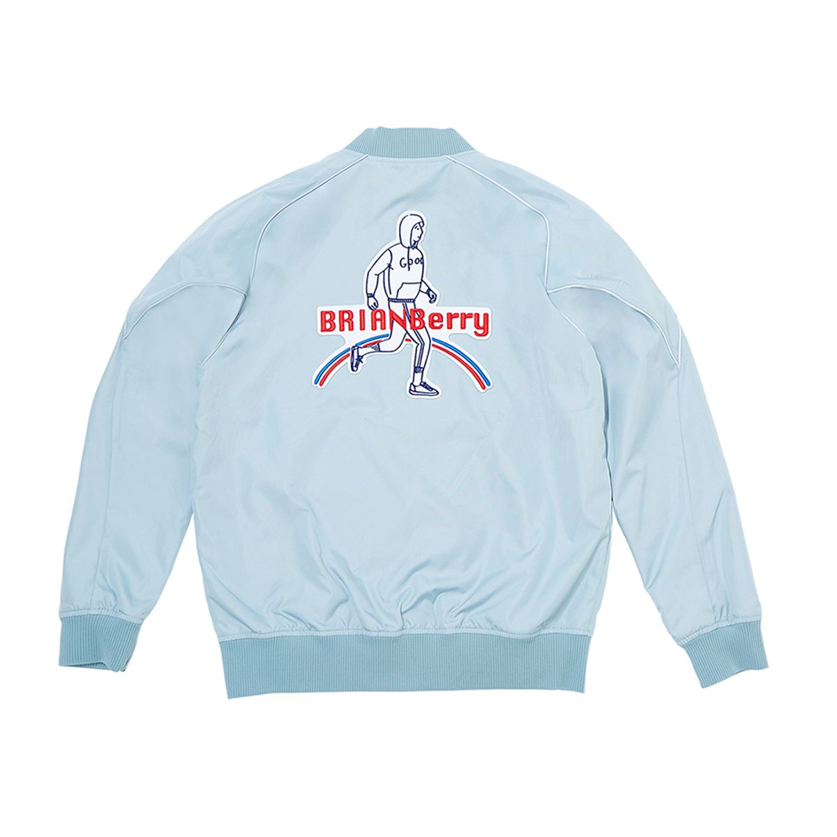 브라이언베리(BRIAN BERRY) BIRAN BOMBER JACKET_ICE GREY