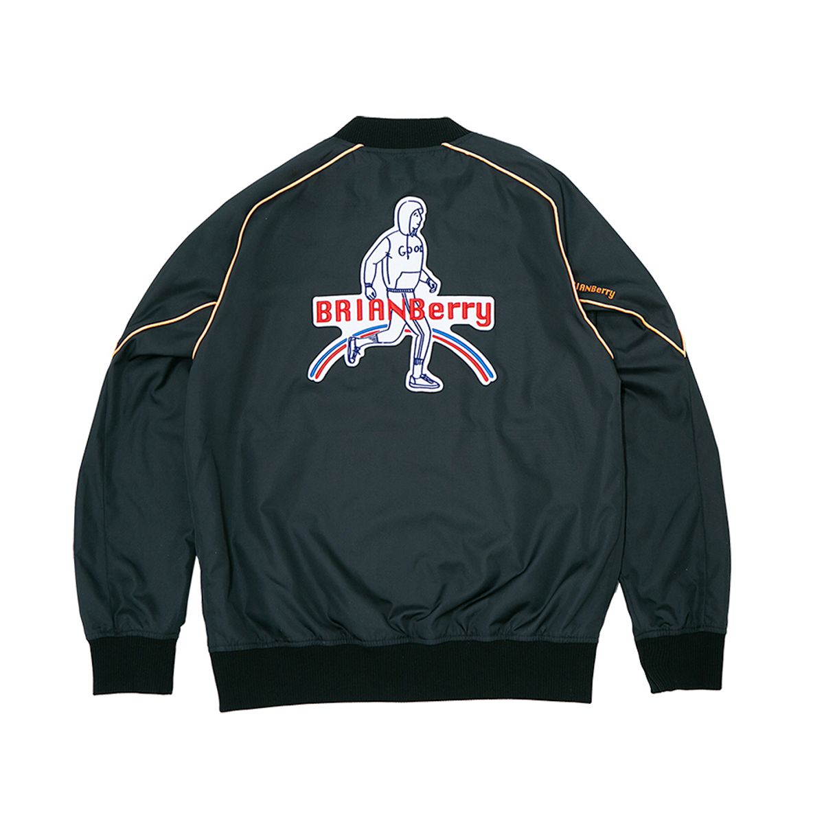 브라이언베리(BRIAN BERRY) BIRAN BOMBER JACKET_BLACK