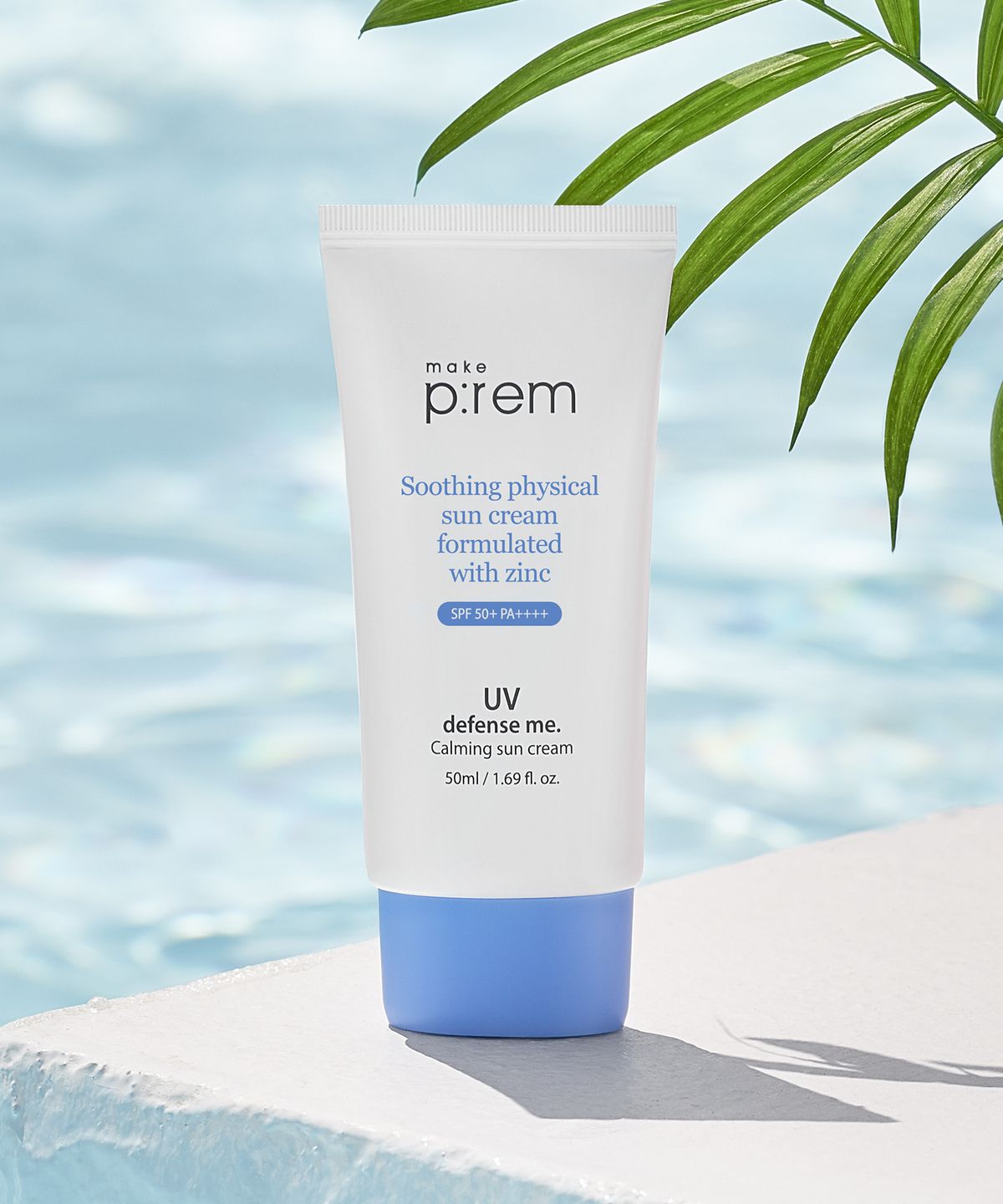 메이크프렘(MAKEPREM) 유브이 디펜스 미 카밍 선크림 기획세트 50ml+20ml