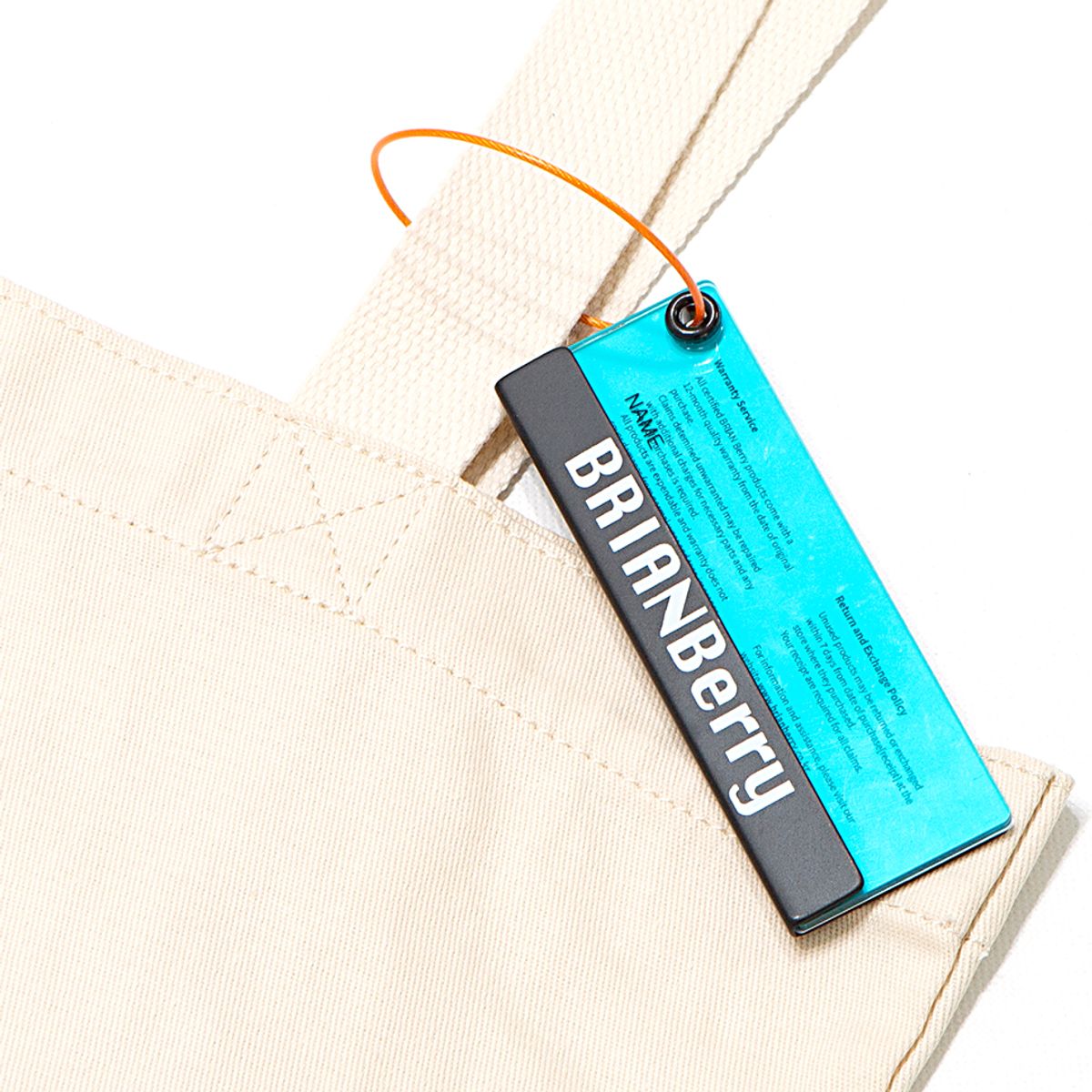 브라이언베리(BRIAN BERRY) ECO BAG _OFF WHITE