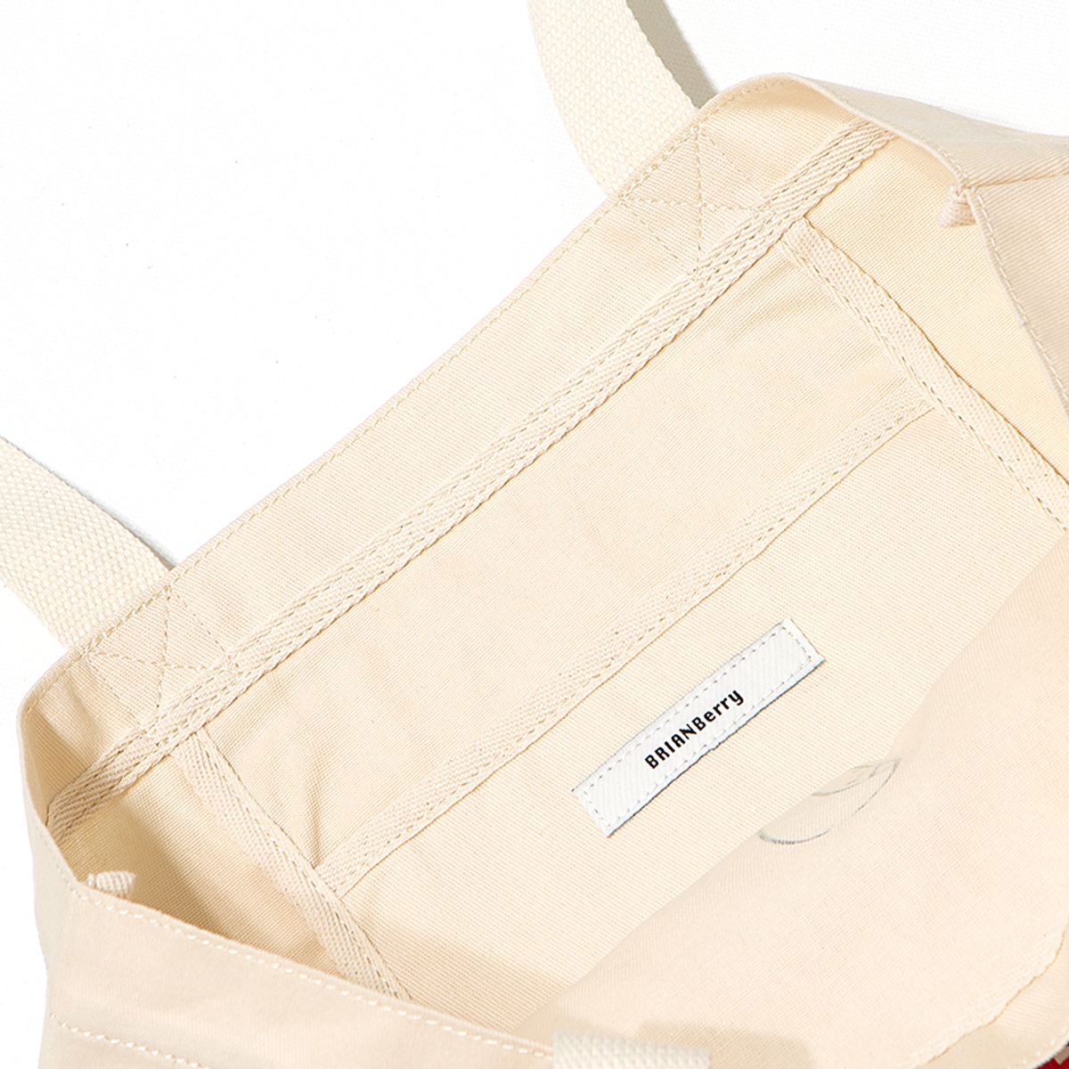 브라이언베리(BRIAN BERRY) ECO BAG _OFF WHITE