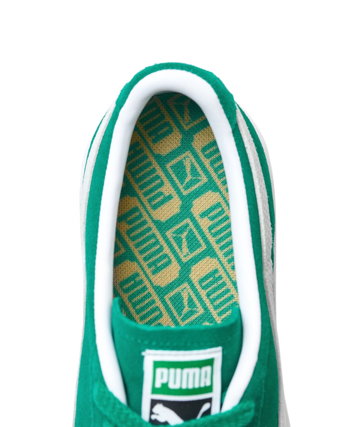 푸마(PUMA) 스웨이드 빈티지 - 그린:화이트 / 374921-03
