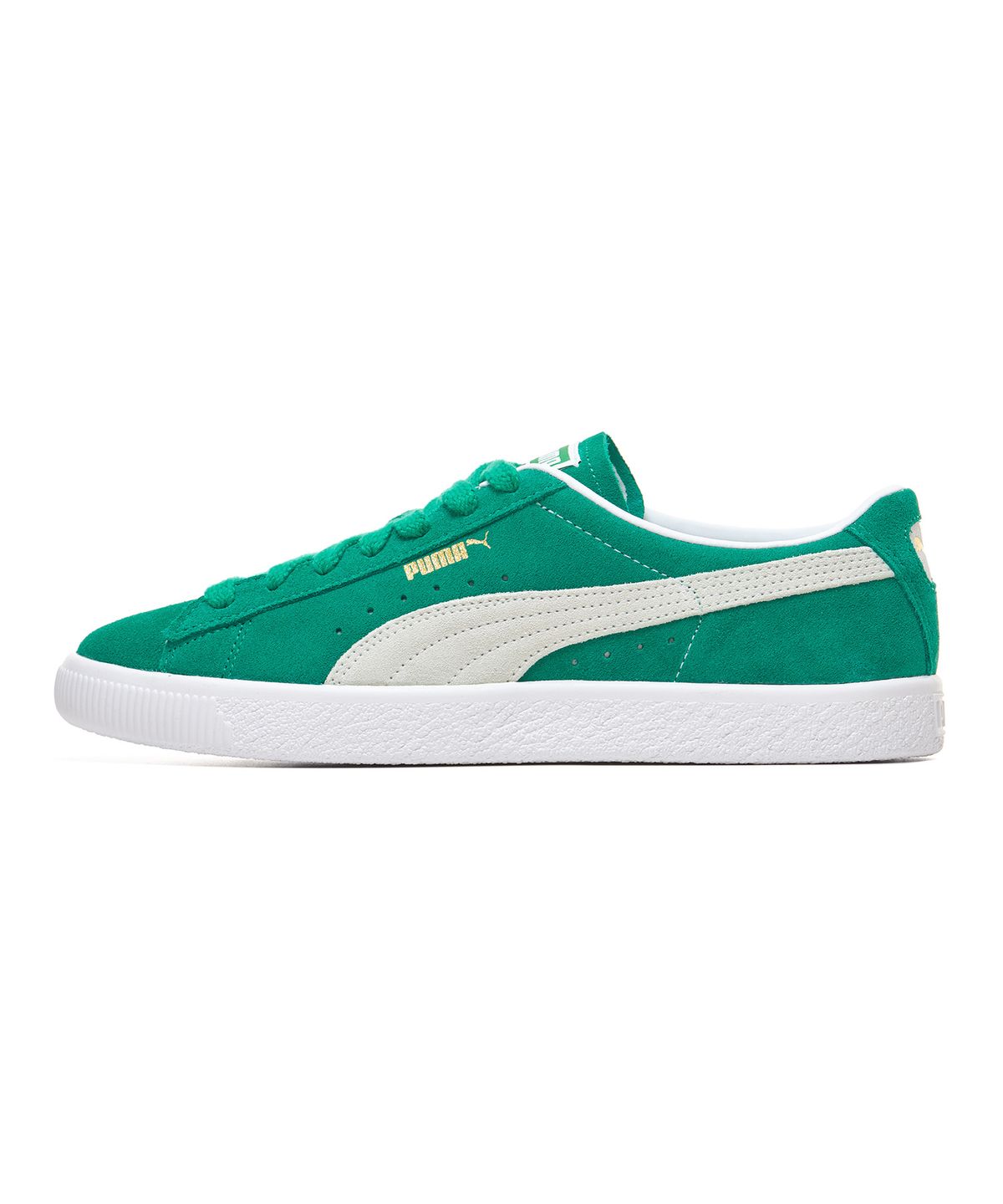 푸마(PUMA) 스웨이드 빈티지 - 그린:화이트 / 374921-03