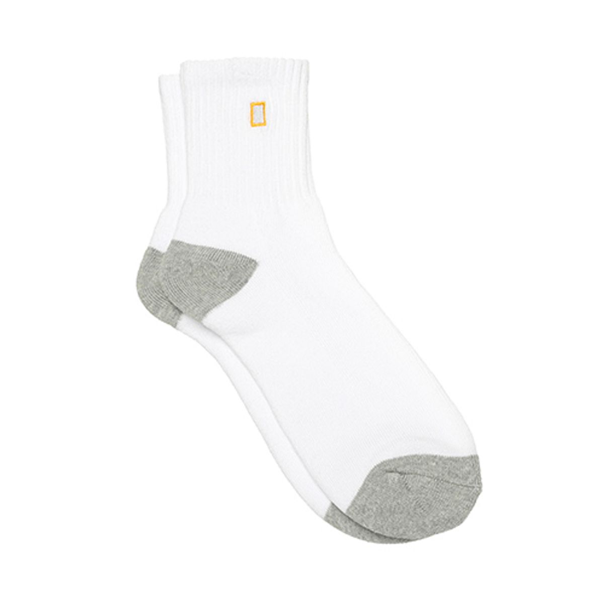 내셔널지오그래픽(NATIONALGEOGRAPHIC) N215ASO520 리사이클 스퀘어 미드삭스 WHITE