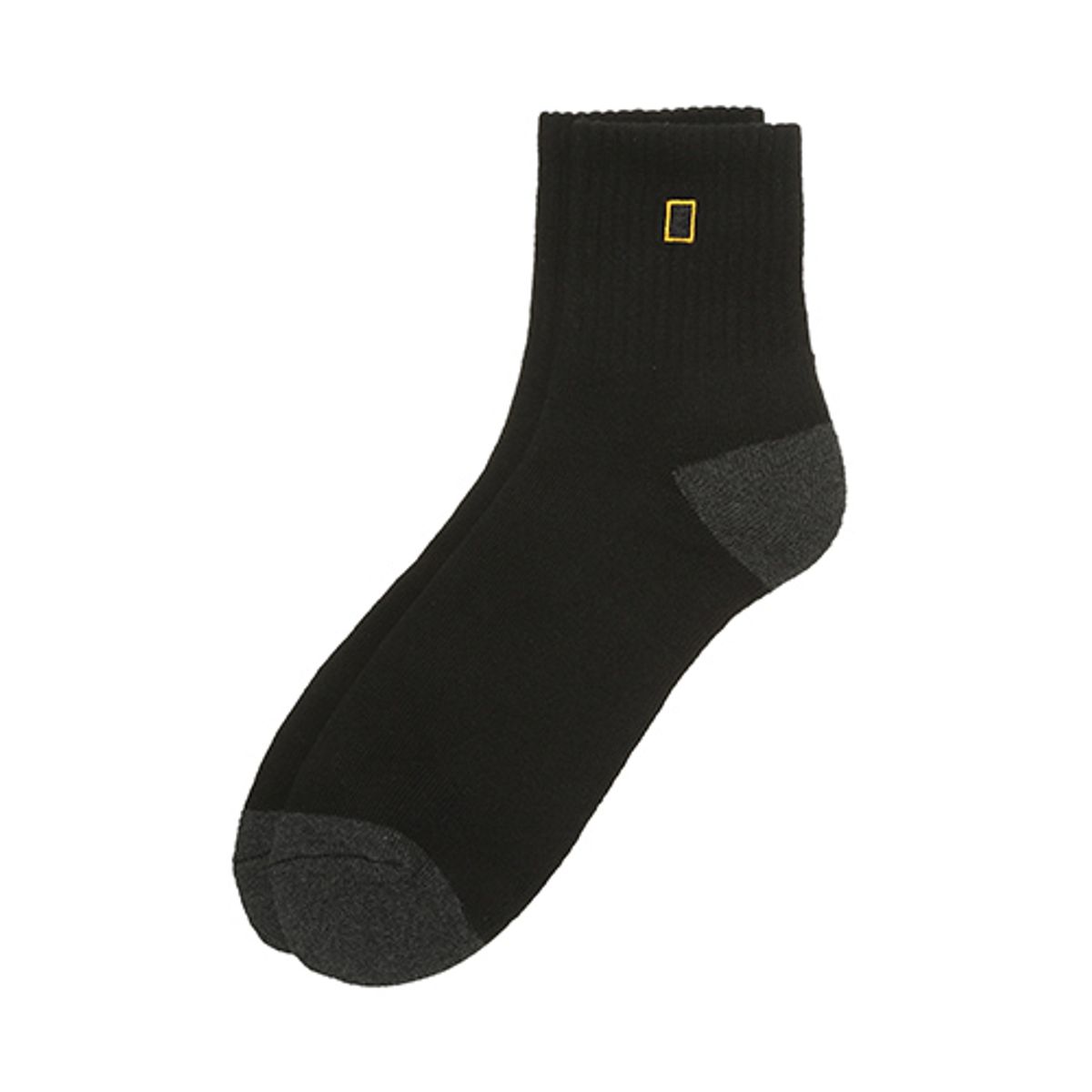 내셔널지오그래픽(NATIONALGEOGRAPHIC) N215ASO520 리사이클 스퀘어 미드삭스 BLACK