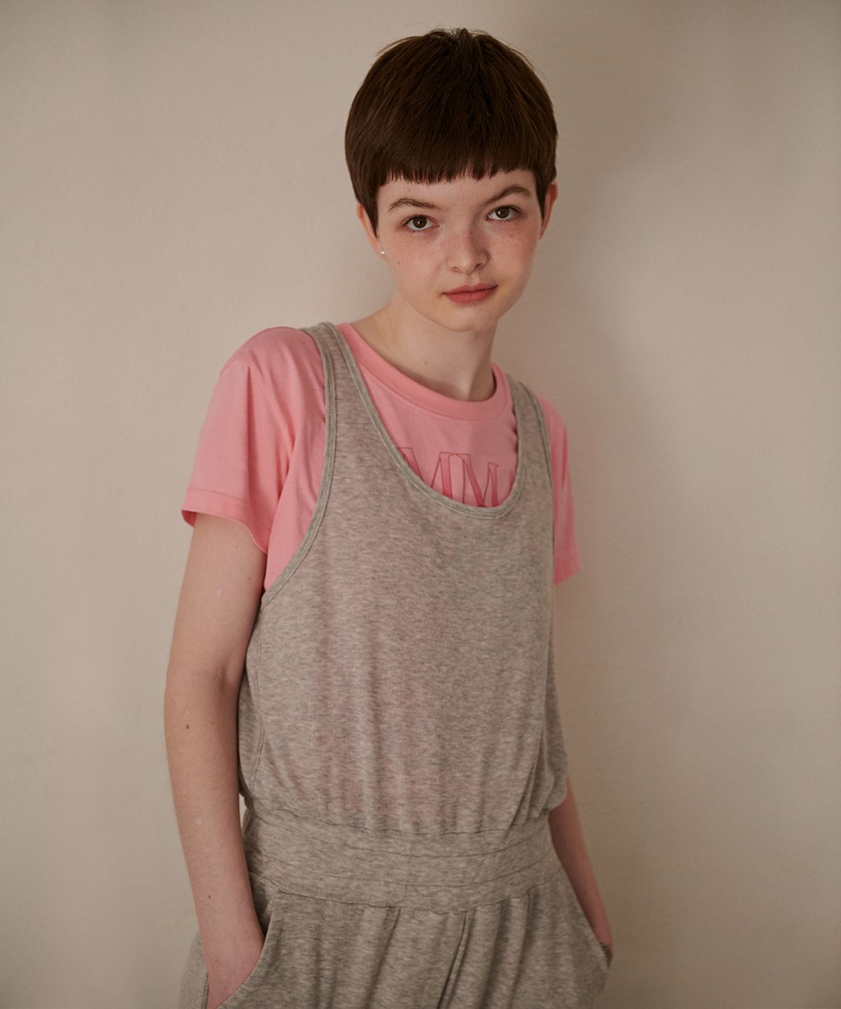 시눈(SINOON) COTTON SOFT JUMPSUIT