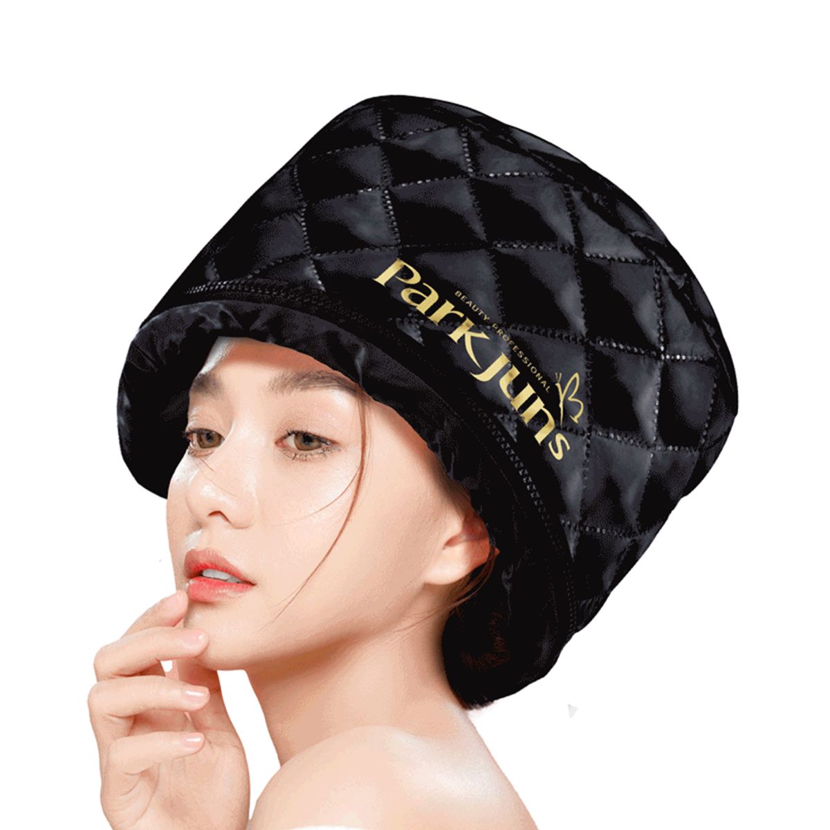 박준뷰티랩(PARKJUN BEAUTYLAB) 트리트먼트 전기모자 PGCP-001 블랙