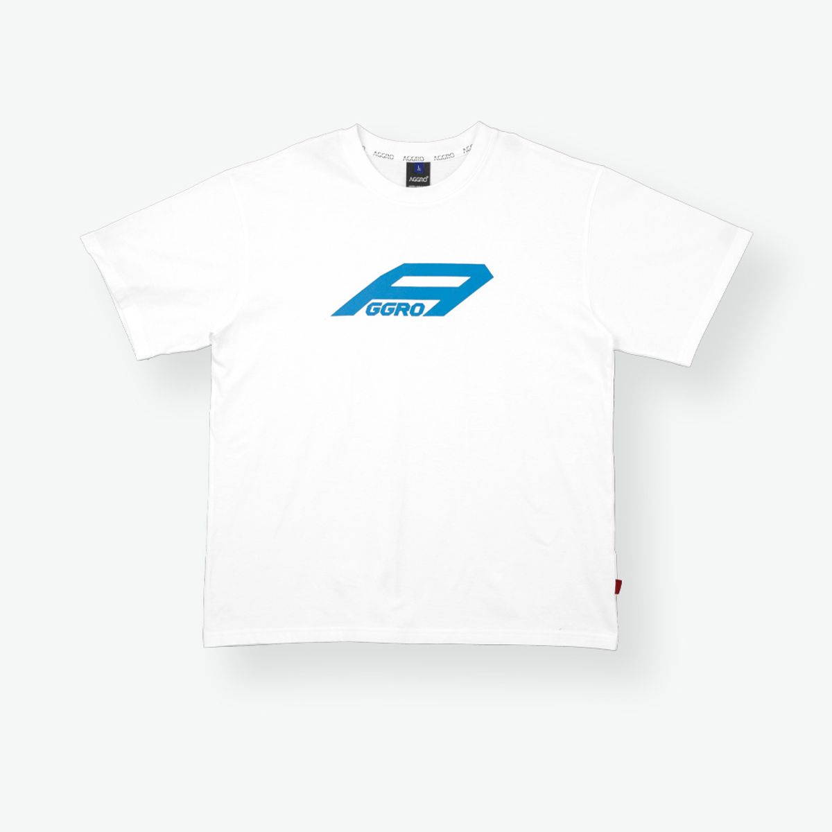 어그로(AGGRO) 심볼 티셔츠 WHITE